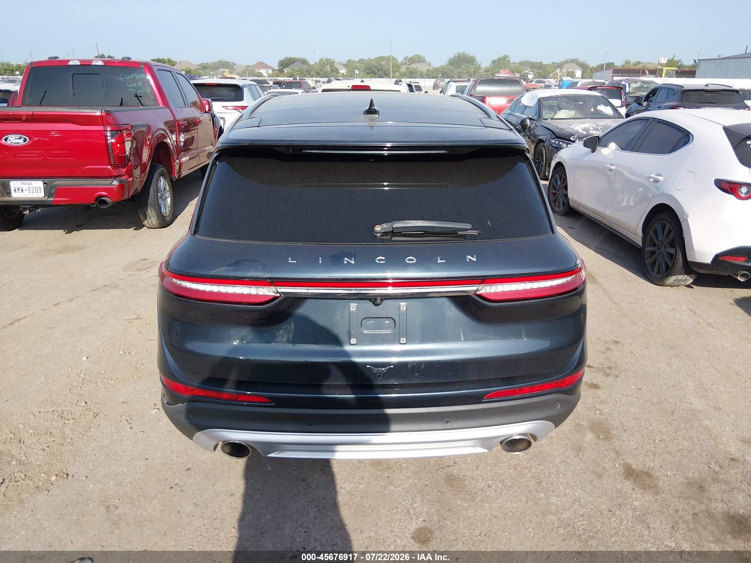 2020 Lincoln Corsair Reserve Серый vin: 5LMCJ2C92LUL11418