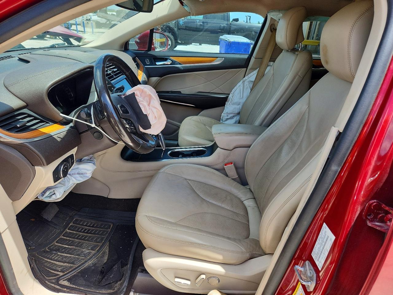 2019 Lincoln Mkc Select Maroon vin: 5LMCJ2C94KUL18711