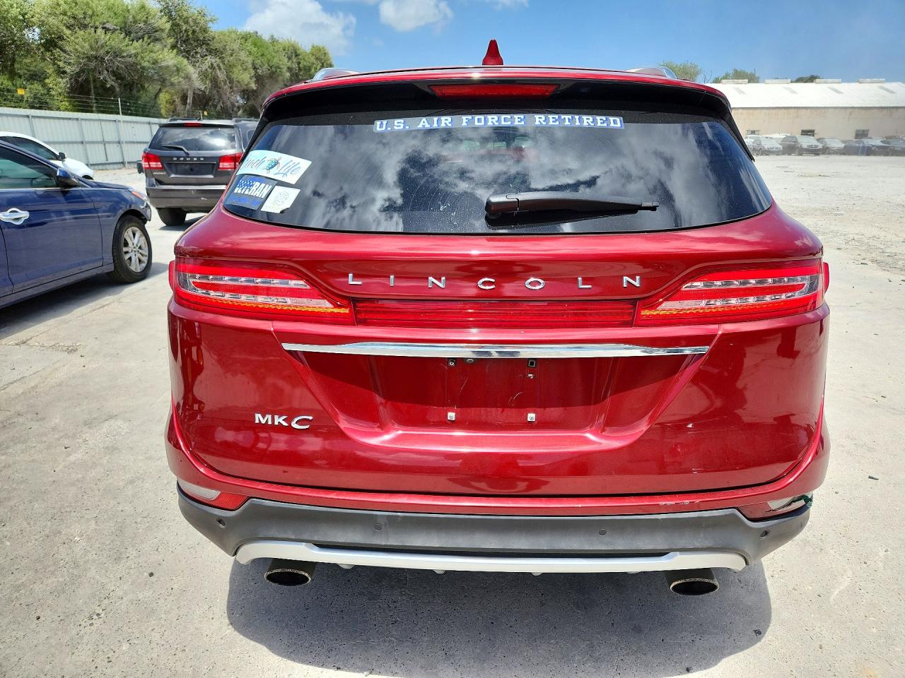 2019 Lincoln Mkc Select Maroon vin: 5LMCJ2C94KUL18711