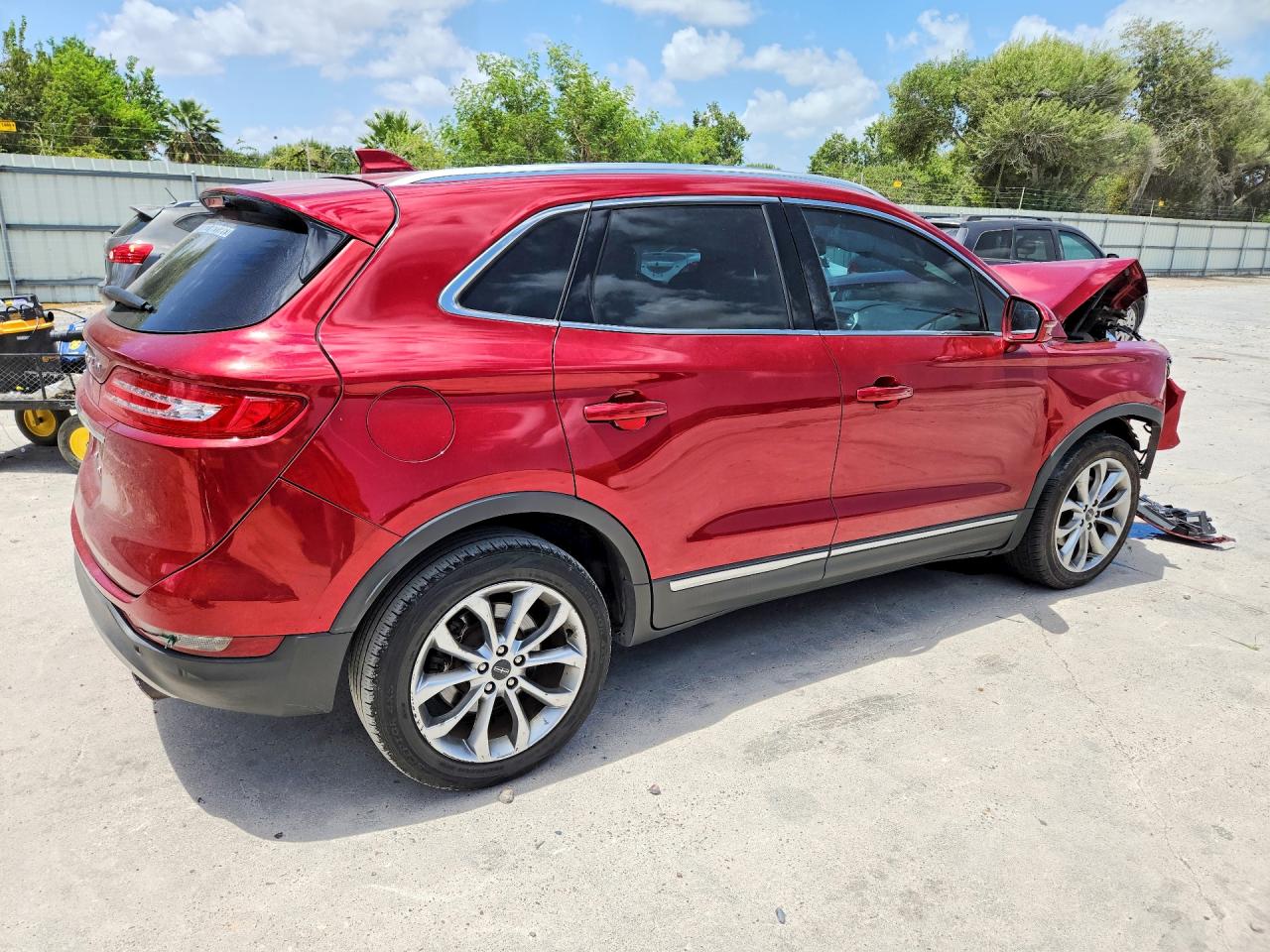 2019 Lincoln Mkc Select Maroon vin: 5LMCJ2C94KUL18711
