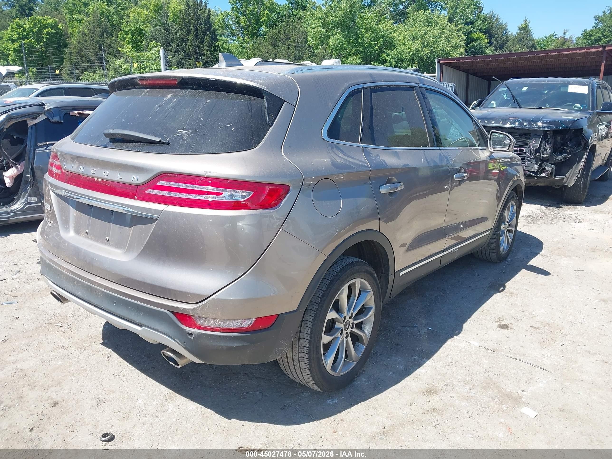 2019 Lincoln Mkc Select Champagne vin: 5LMCJ2C96KUL25708