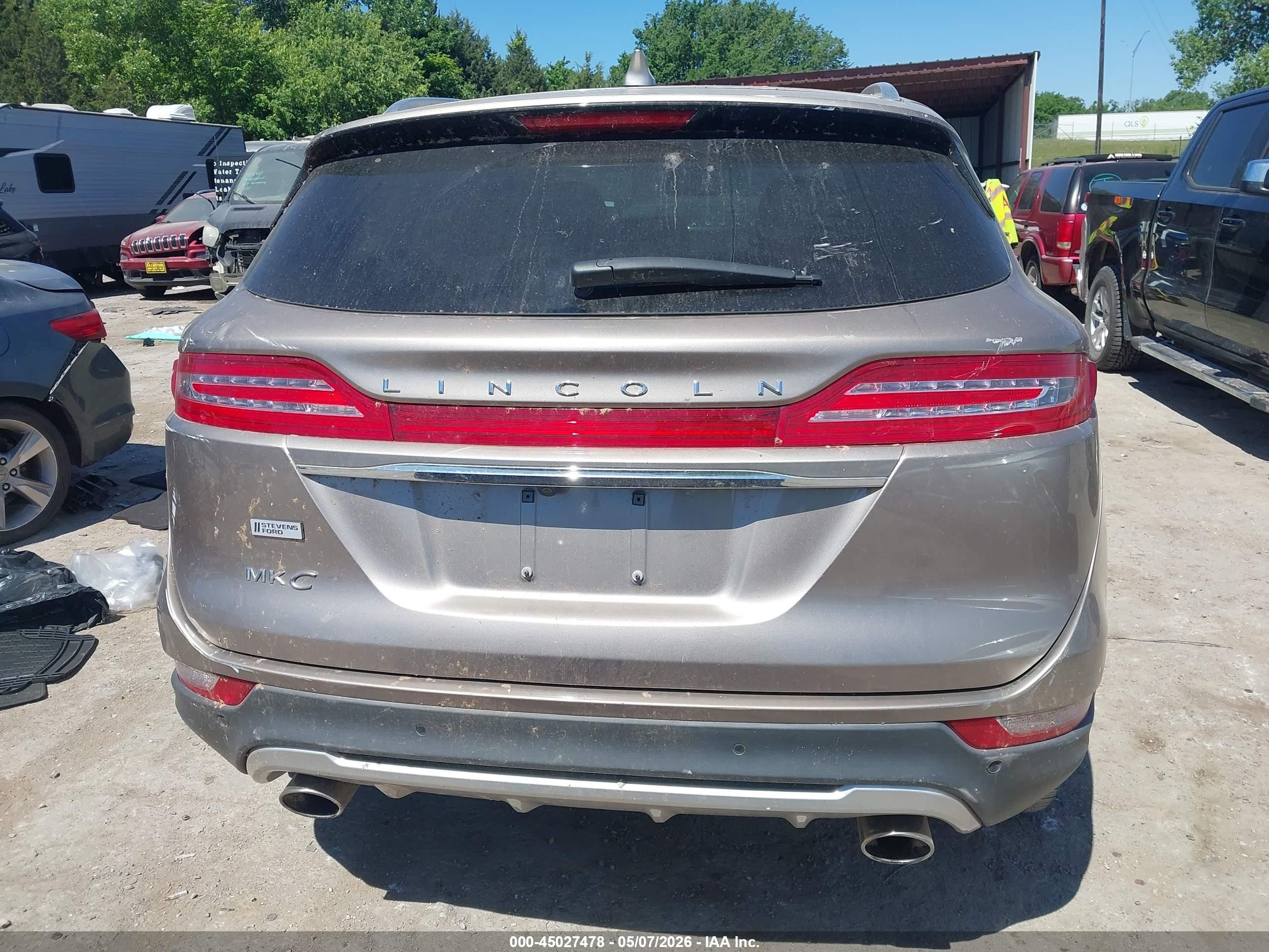 2019 Lincoln Mkc Select Champagne vin: 5LMCJ2C96KUL25708