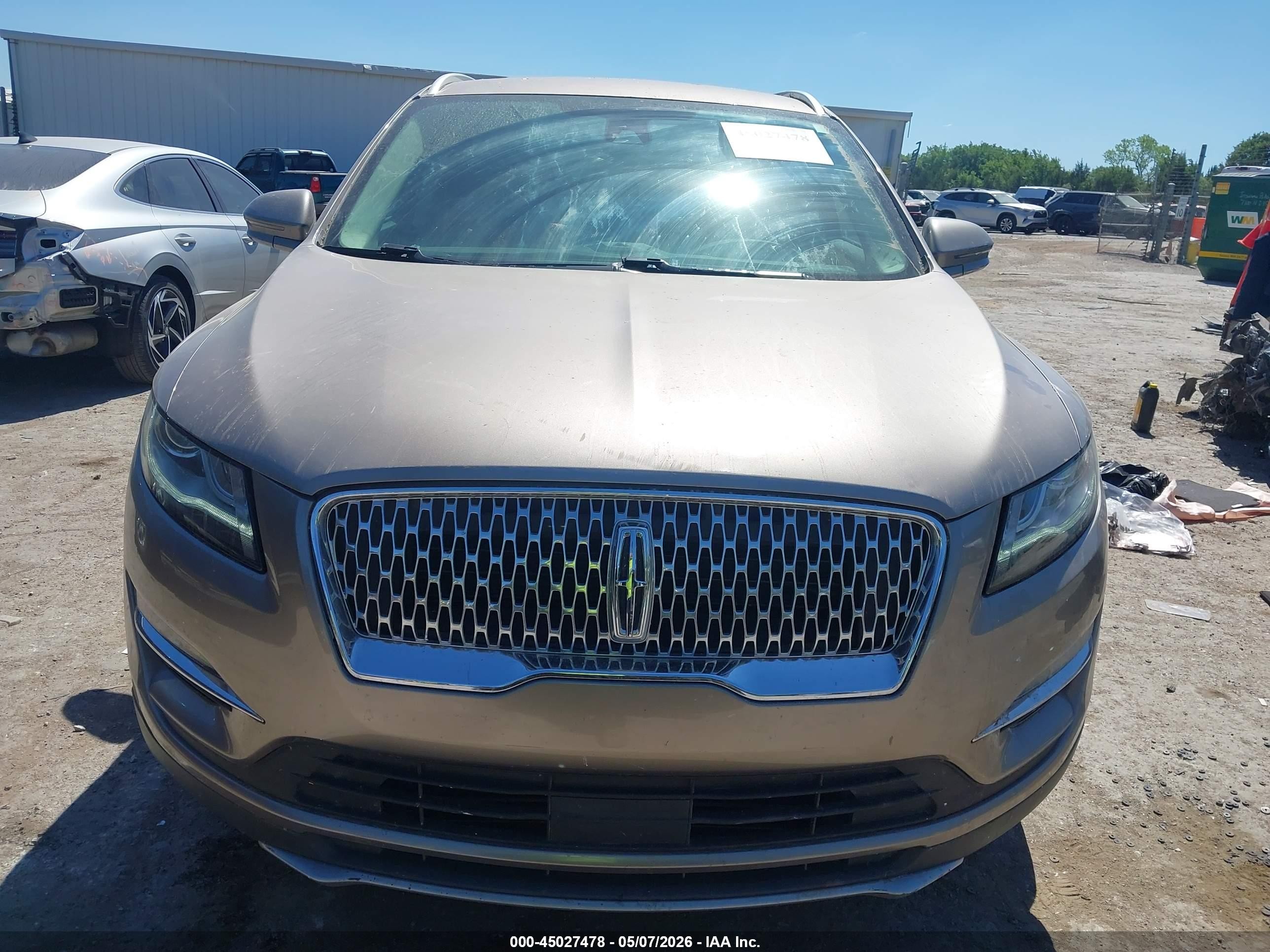 2019 Lincoln Mkc Select Champagne vin: 5LMCJ2C96KUL25708