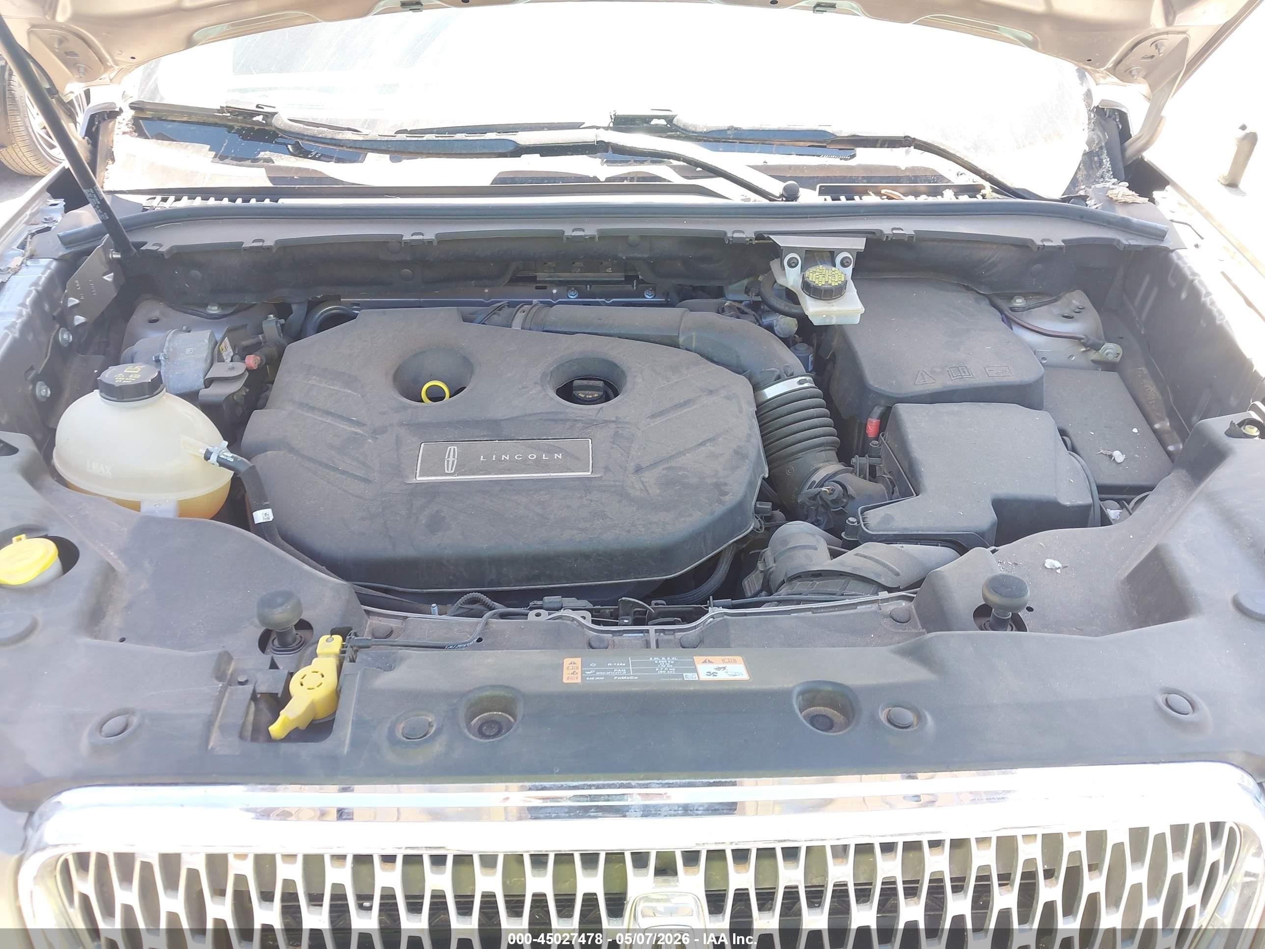 2019 Lincoln Mkc Select Champagne vin: 5LMCJ2C96KUL25708