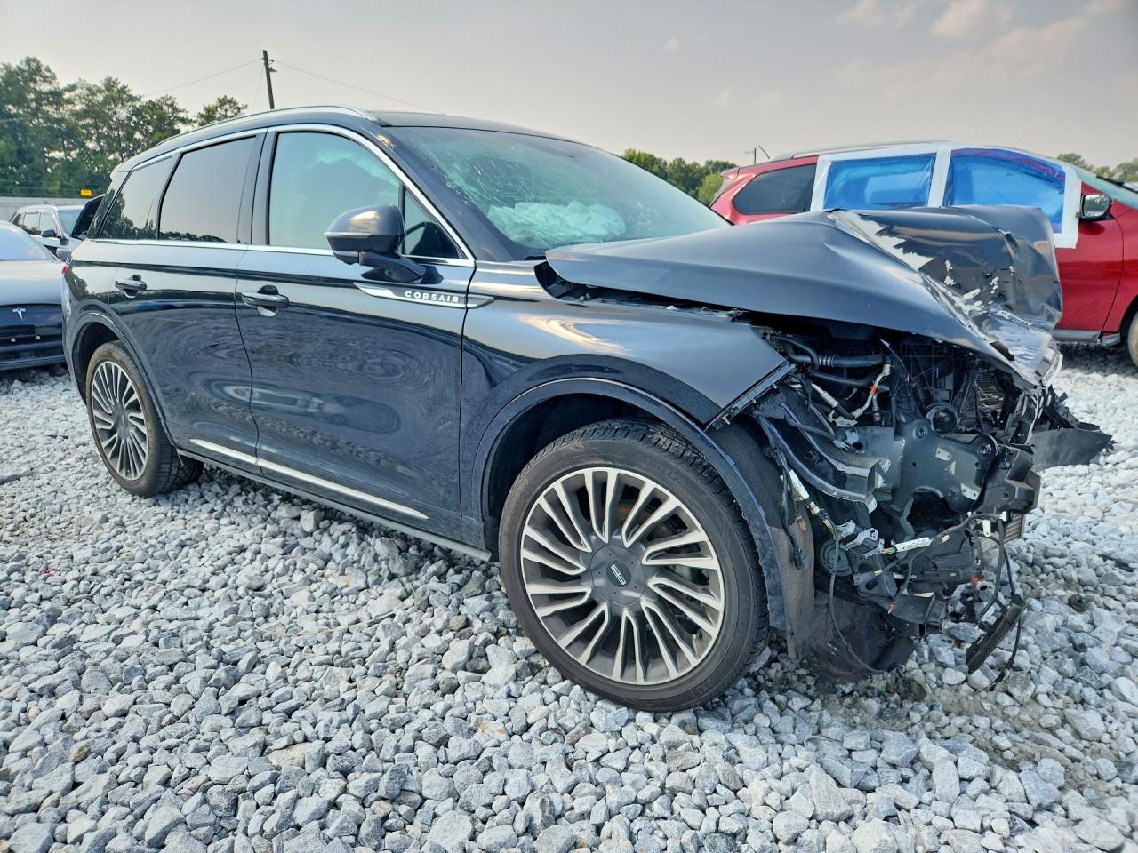 2020 Lincoln Corsair Reserve Черный vin: 5LMCJ2C97LUL02486