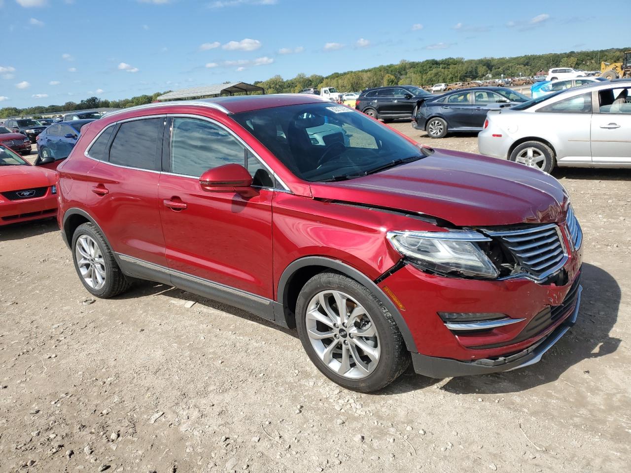 2018 Lincoln Mkc Select Красный vin: 5LMCJ2C98JUL21657