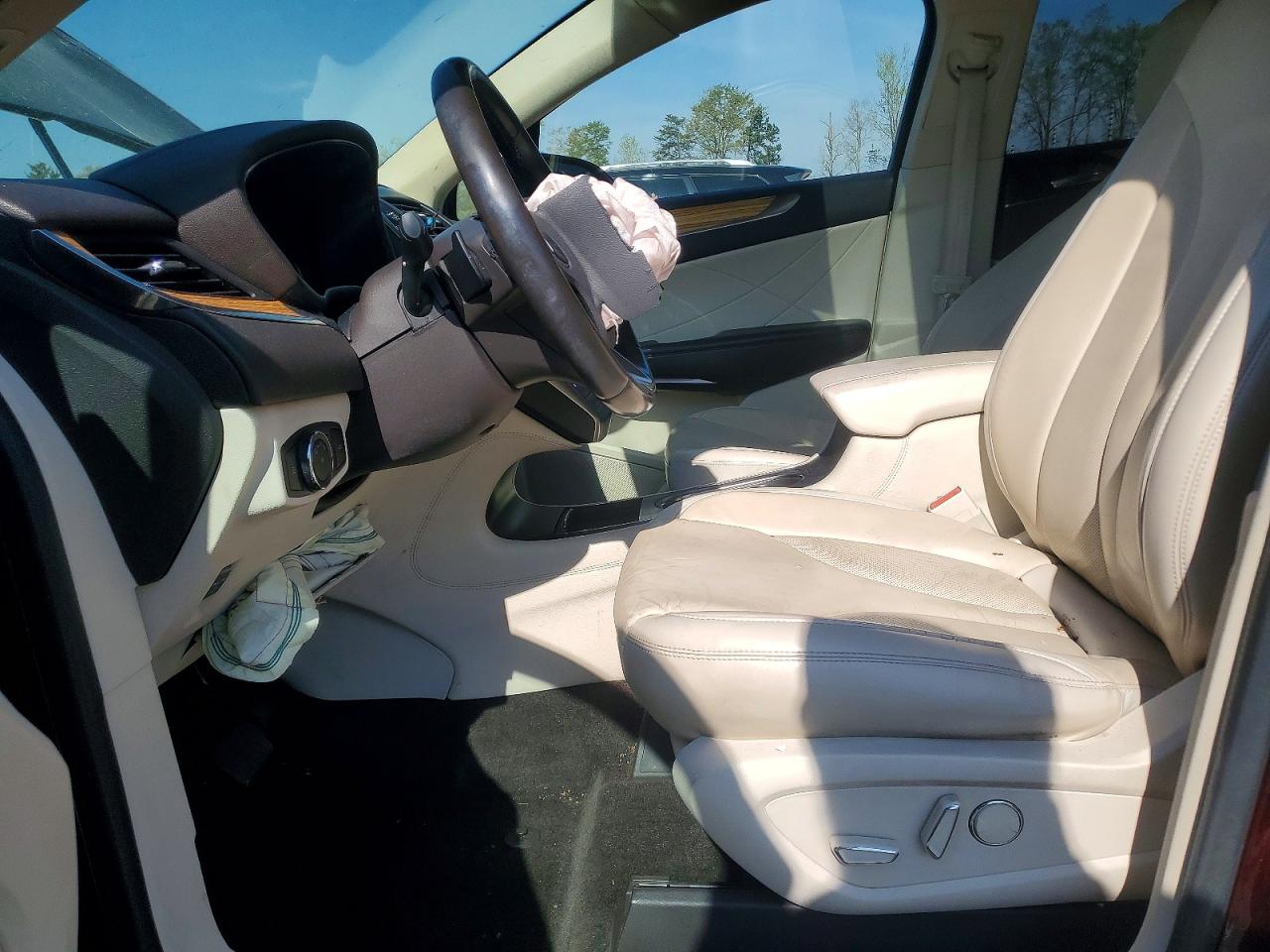 2016 Lincoln Mkc Select Бордовый vin: 5LMCJ2C9XGUJ19833