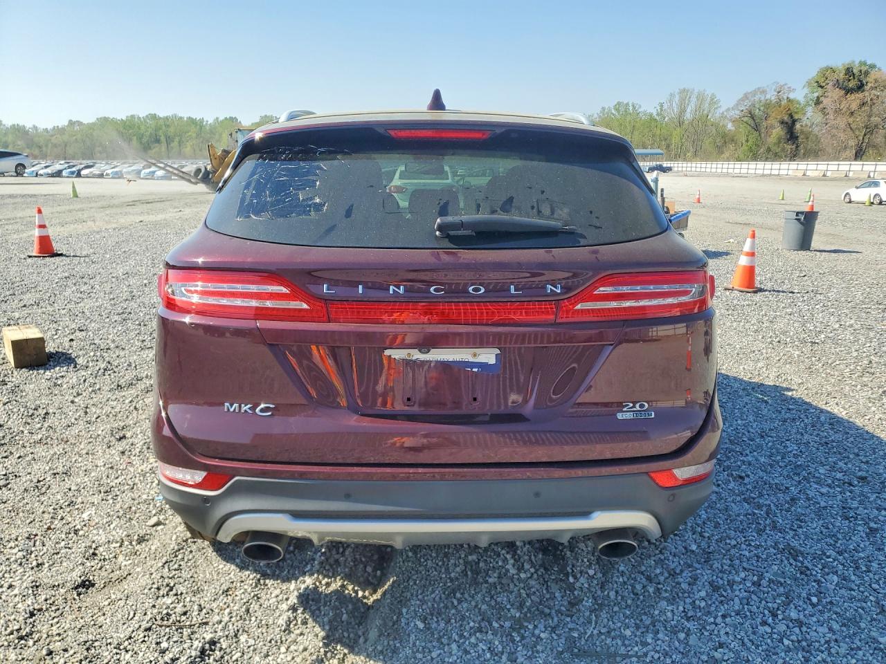 2016 Lincoln Mkc Select Бордовый vin: 5LMCJ2C9XGUJ19833