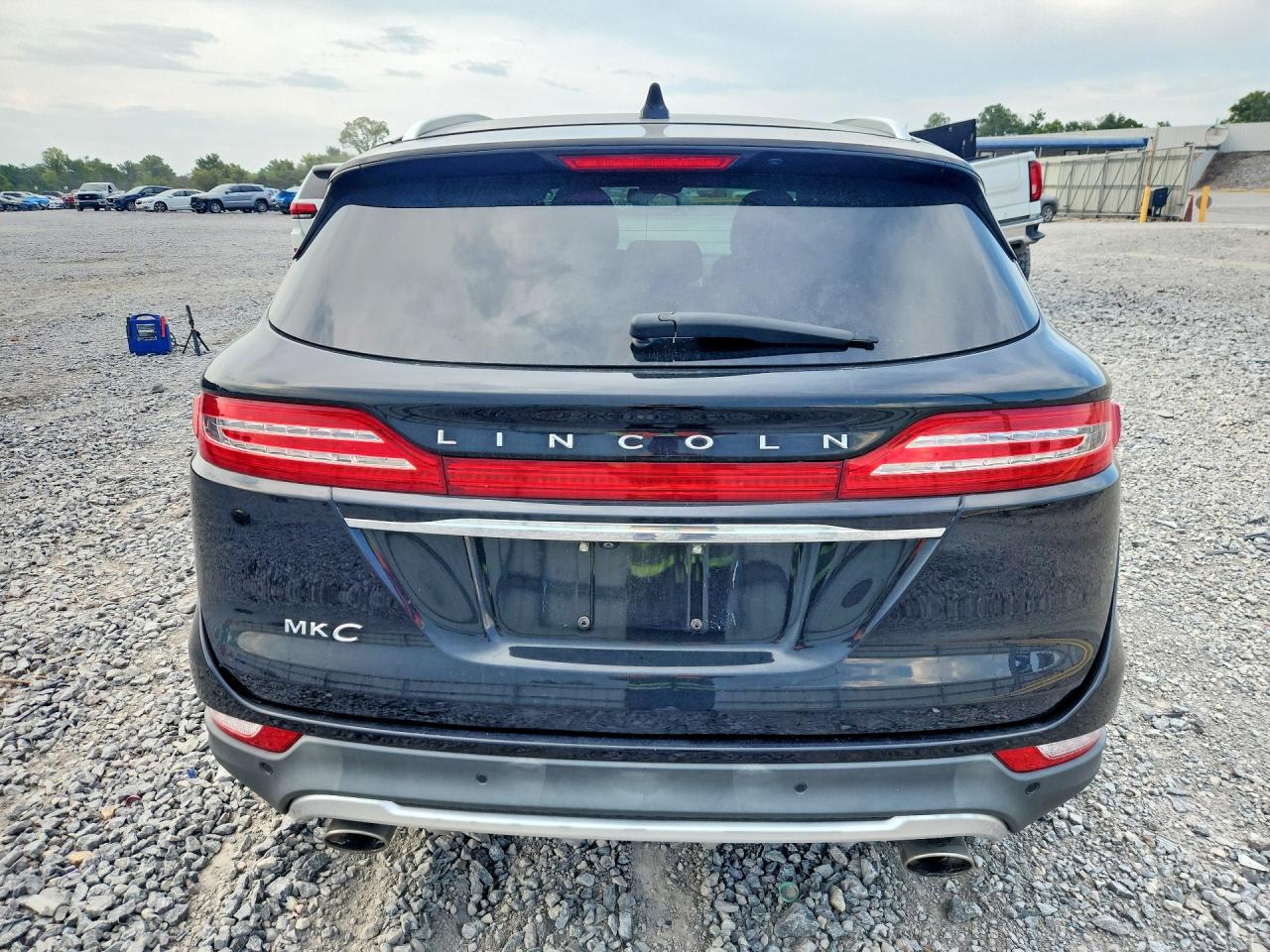 2019 Lincoln Mkc Select Черный vin: 5LMCJ2D90KUL26089