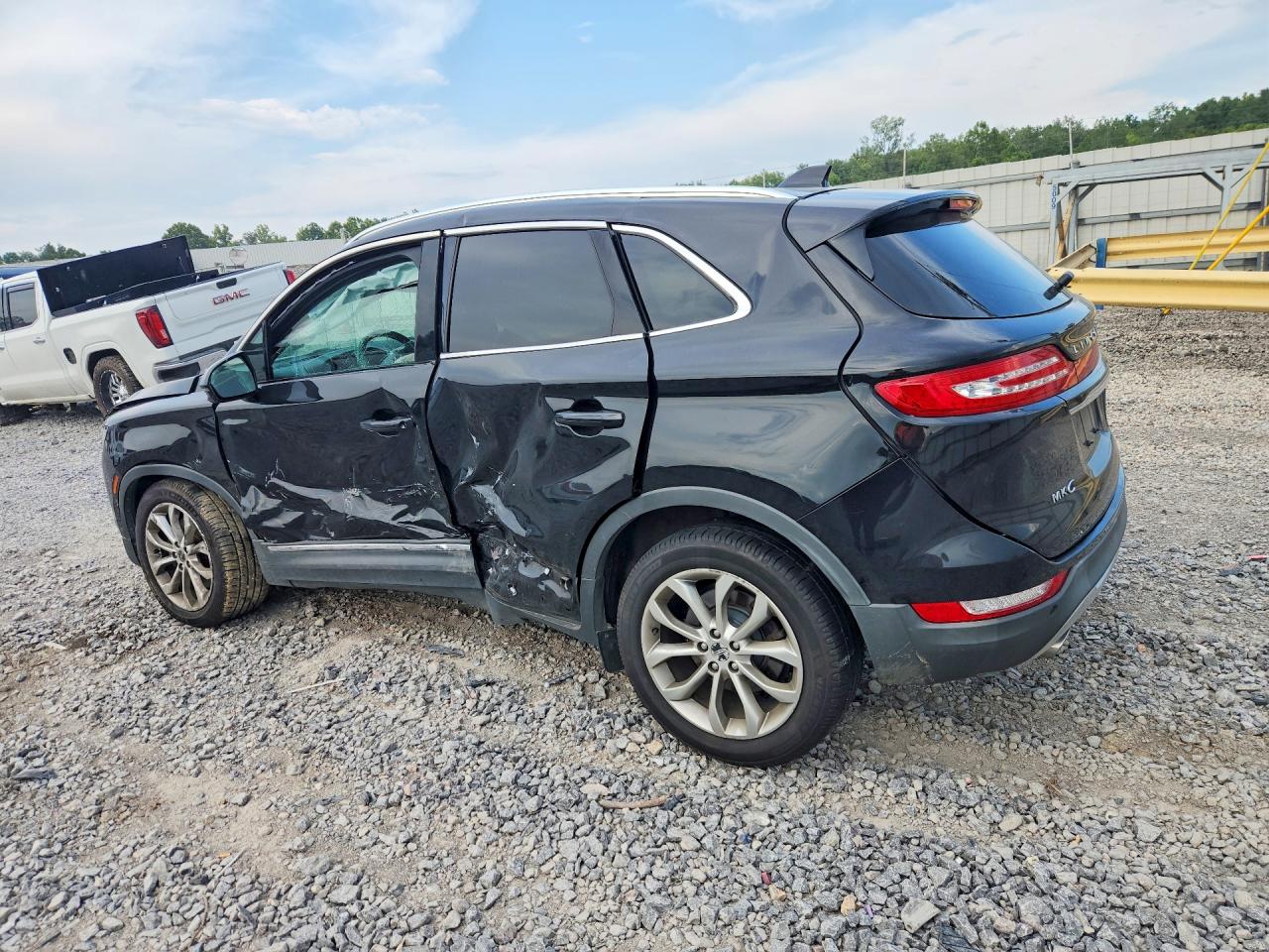 2019 Lincoln Mkc Select Черный vin: 5LMCJ2D90KUL26089