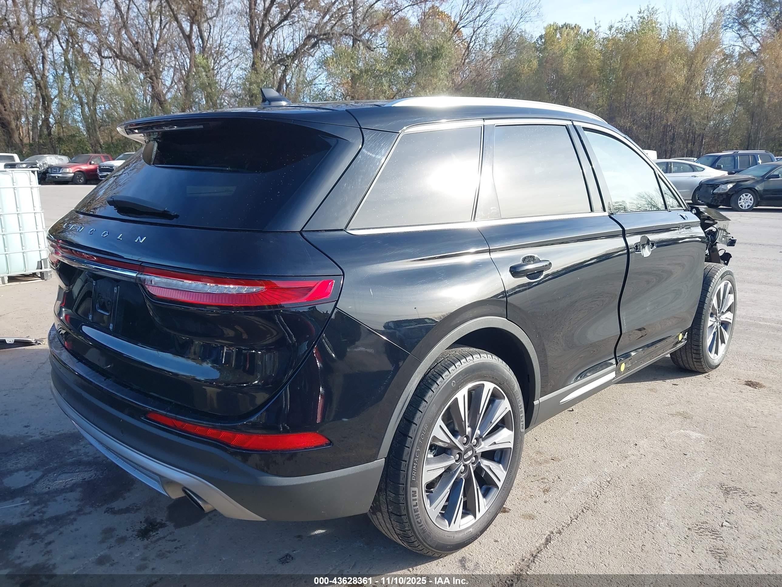 2020 Lincoln Corsair Reserve Черный vin: 5LMCJ2D91LUL31268
