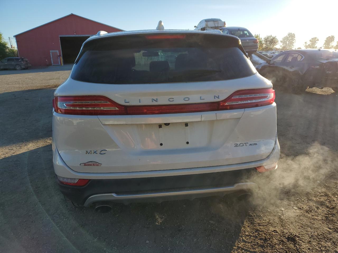 2018 Lincoln Mkc Select White vin: 5LMCJ2D92JUL07591