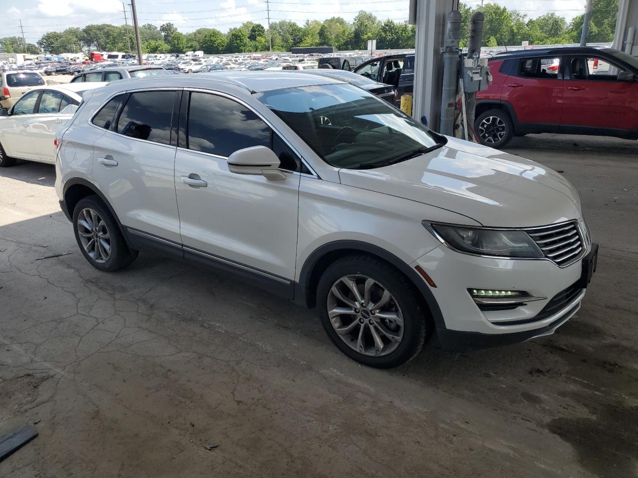 2018 Lincoln Mkc Select White vin: 5LMCJ2D92JUL31812