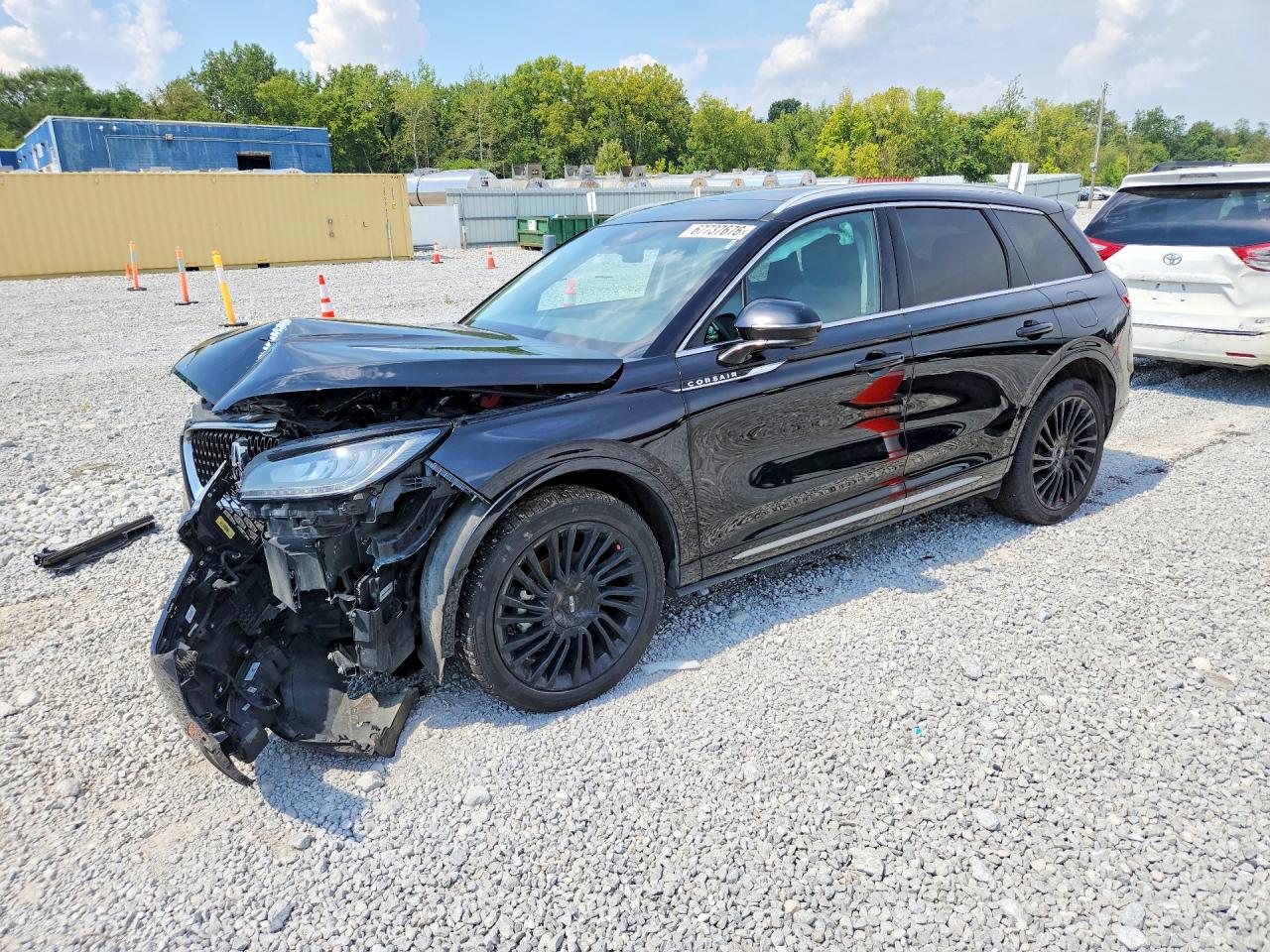 2021 Lincoln Corsair Reserve Black vin: 5LMCJ2D92MUL13587