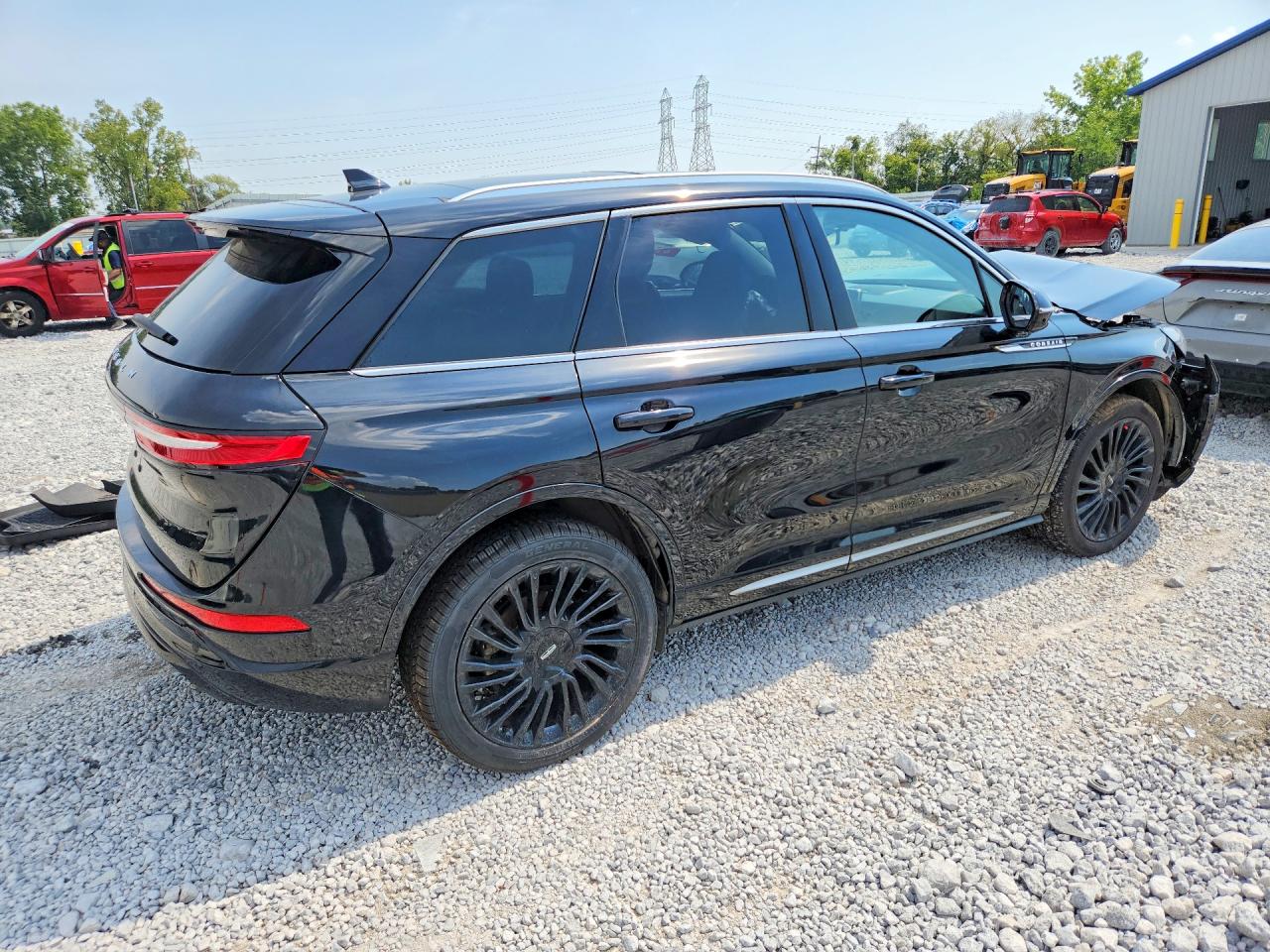 2021 Lincoln Corsair Reserve Black vin: 5LMCJ2D92MUL13587