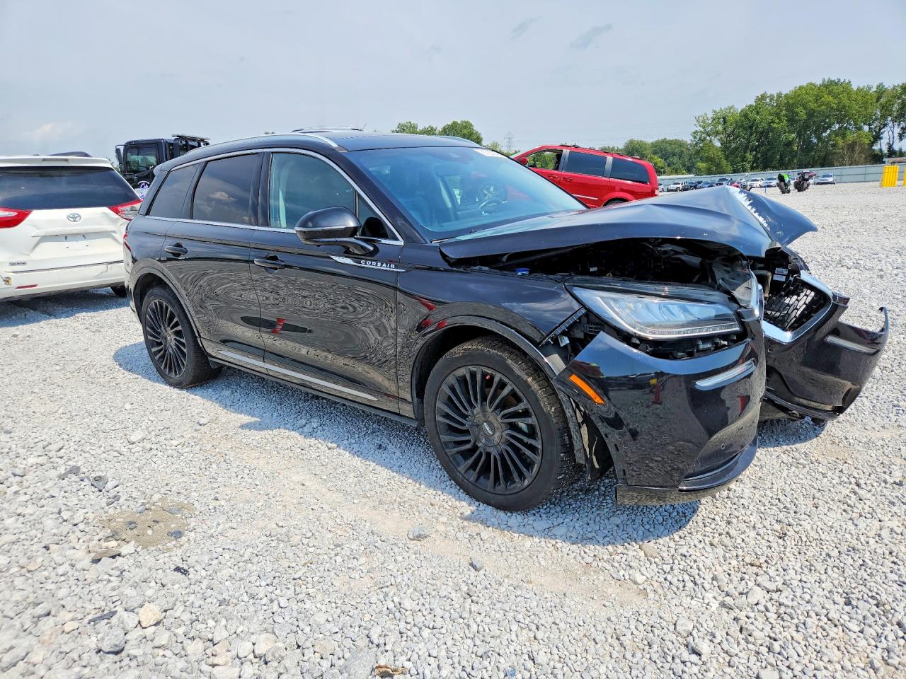 2021 Lincoln Corsair Reserve Black vin: 5LMCJ2D92MUL13587