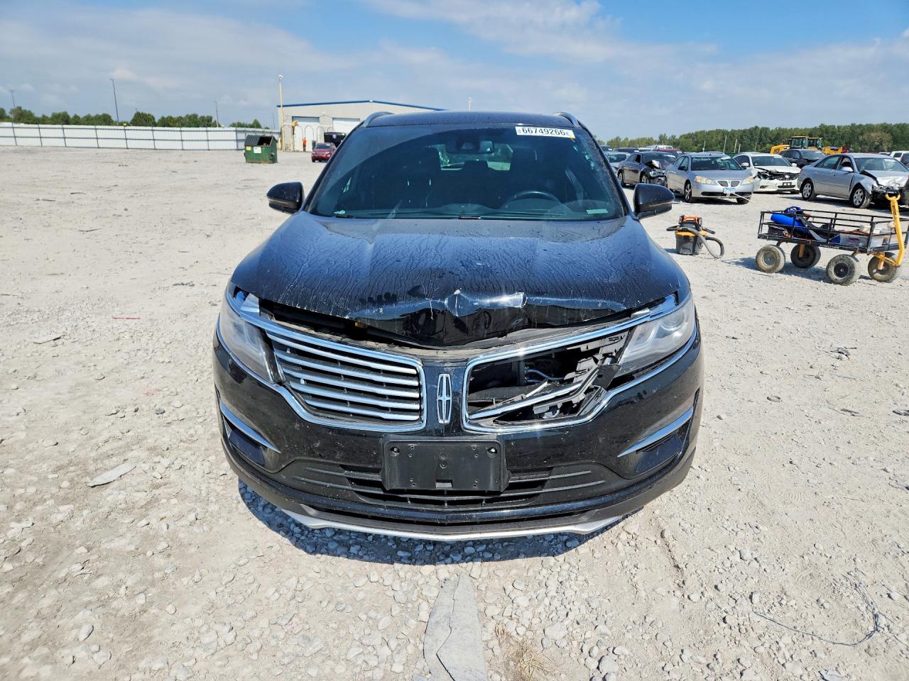 2017 Lincoln Mkc Select Черный vin: 5LMCJ2D95HUL35489
