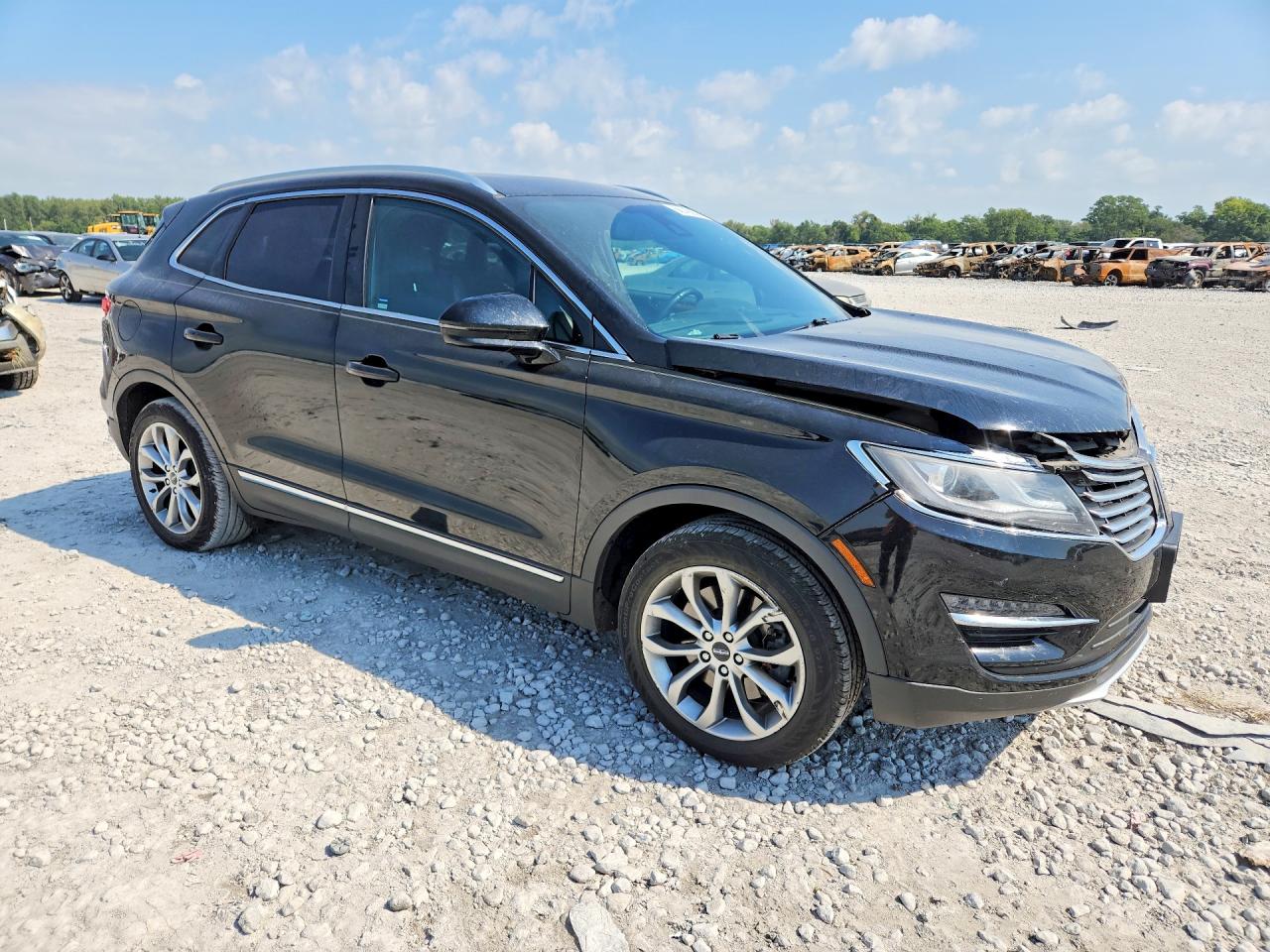 2017 Lincoln Mkc Select Черный vin: 5LMCJ2D95HUL35489
