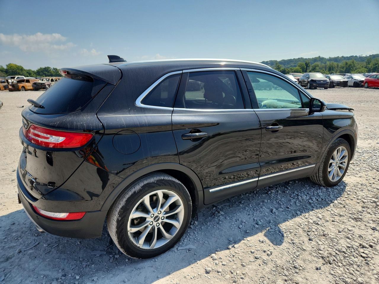 2017 Lincoln Mkc Select Черный vin: 5LMCJ2D95HUL35489