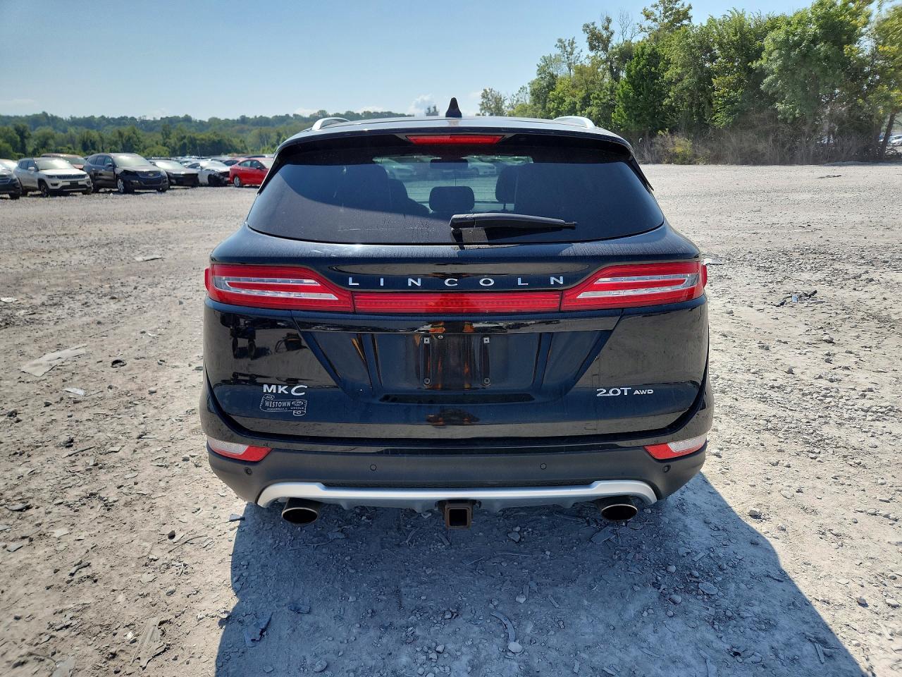 2017 Lincoln Mkc Select Черный vin: 5LMCJ2D95HUL35489