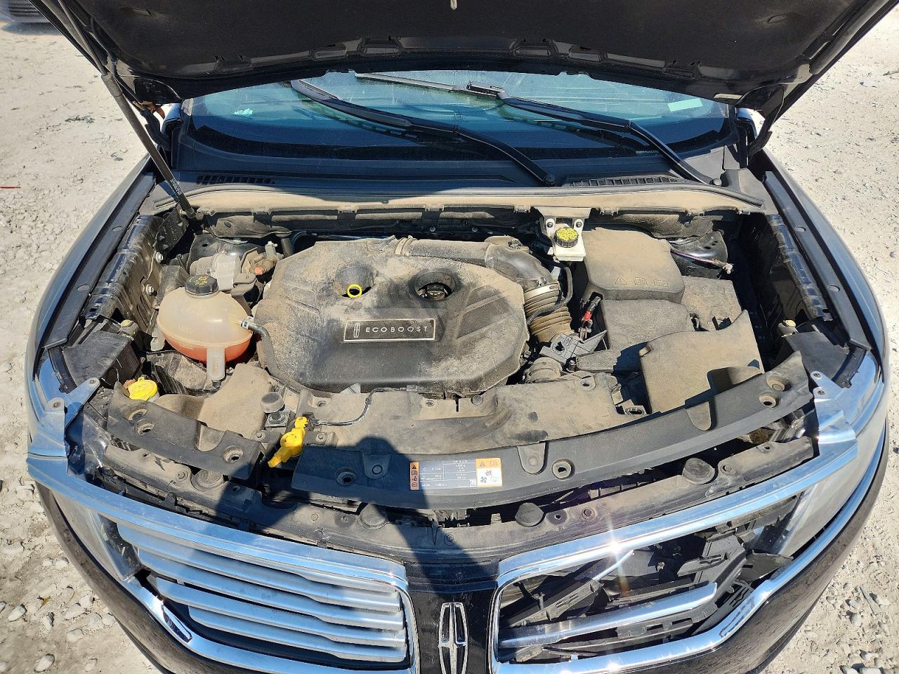 2017 Lincoln Mkc Select Черный vin: 5LMCJ2D95HUL35489