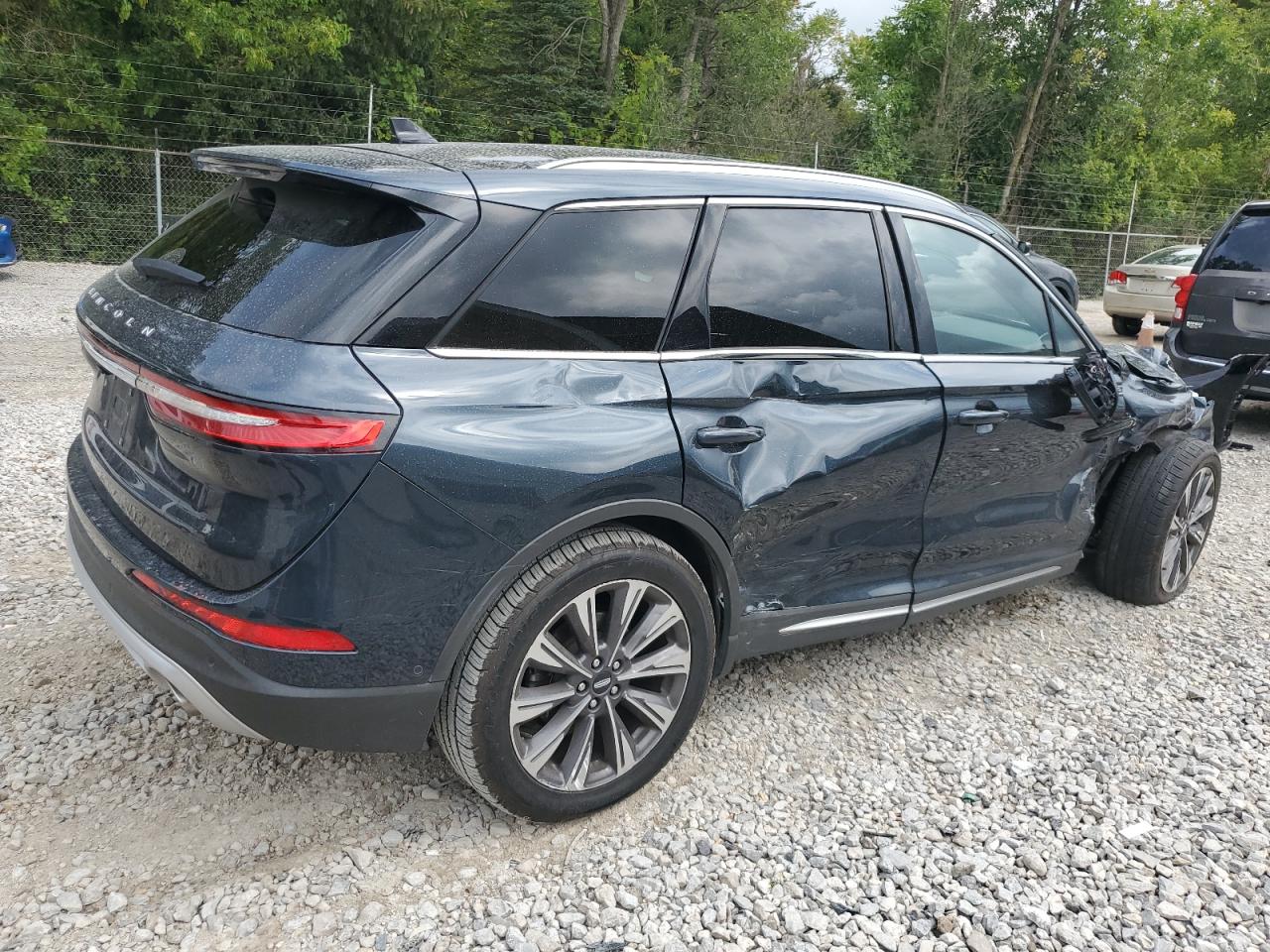 2021 Lincoln Corsair Reserve Black vin: 5LMCJ2D97MUL09910