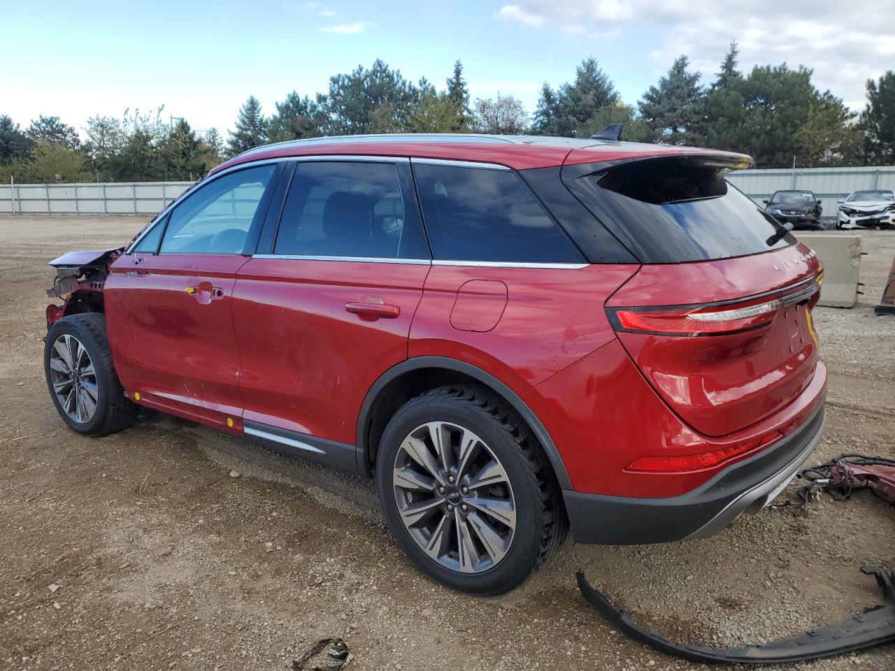 2020 Lincoln Corsair Reserve Red vin: 5LMCJ2D98LUL13902