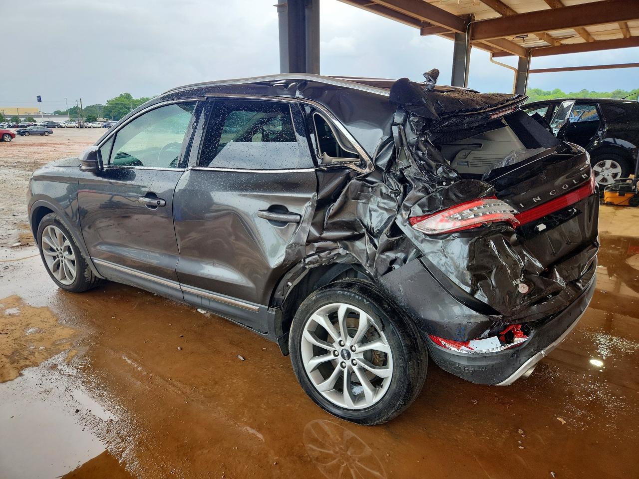 2018 Lincoln Mkc Select Серый vin: 5LMCJ2D99JUL31810