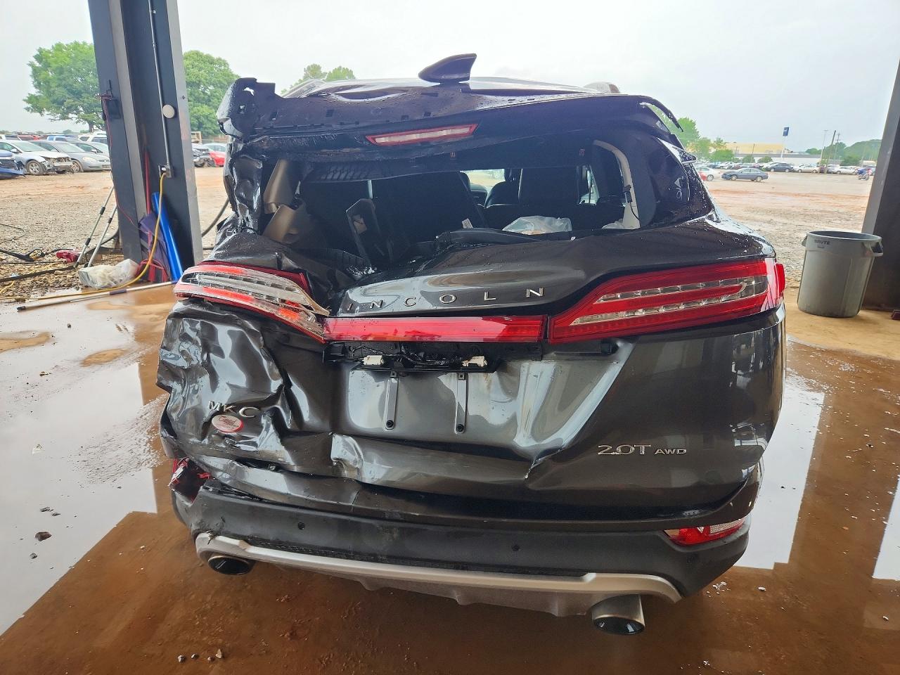 2018 Lincoln Mkc Select Серый vin: 5LMCJ2D99JUL31810