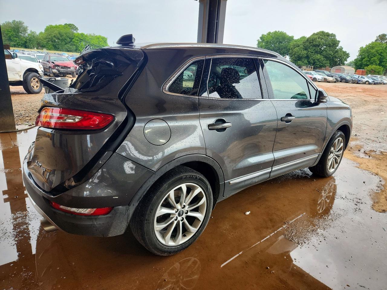 2018 Lincoln Mkc Select Серый vin: 5LMCJ2D99JUL31810