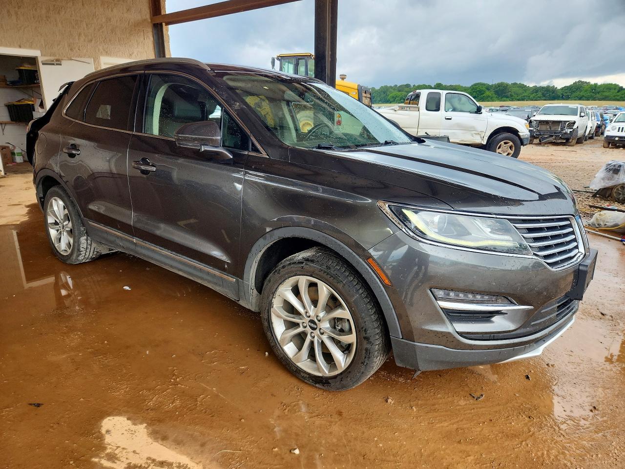 2018 Lincoln Mkc Select Серый vin: 5LMCJ2D99JUL31810