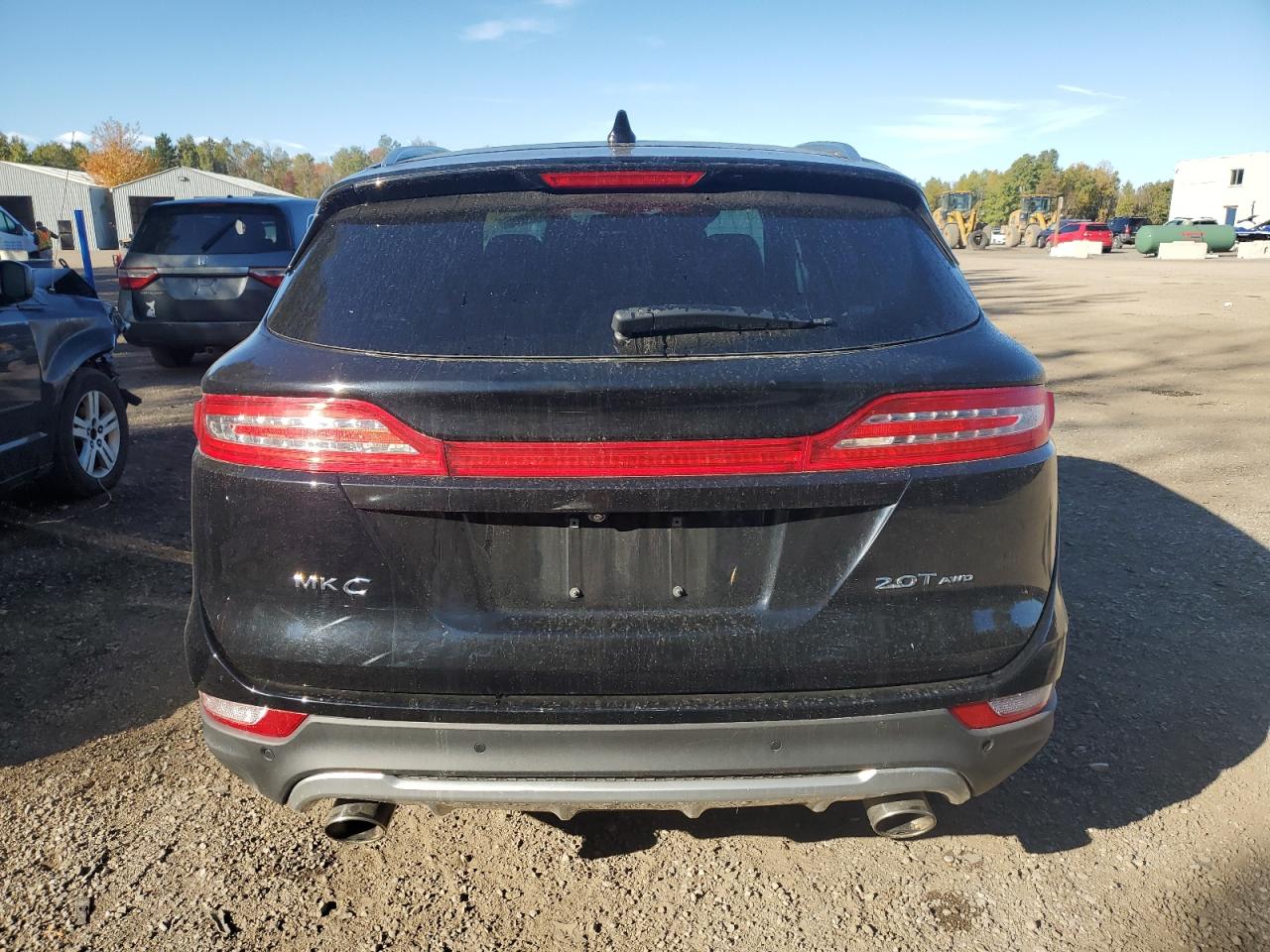 2018 Lincoln Mkc Select Black vin: 5LMCJ2D9XJUL18404