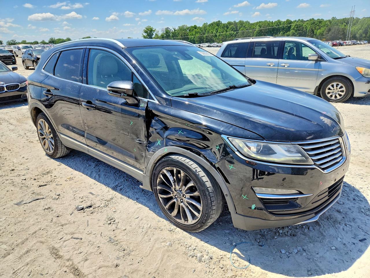 2017 Lincoln Mkc Reserve Black vin: 5LMCJ3C90HUL56869