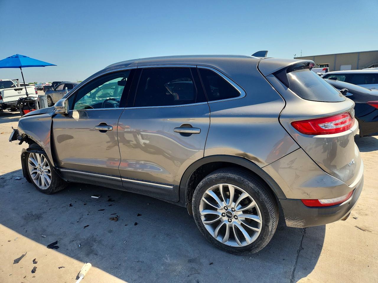 2016 Lincoln Mkc Reserve Серый vin: 5LMCJ3C91GUJ11206