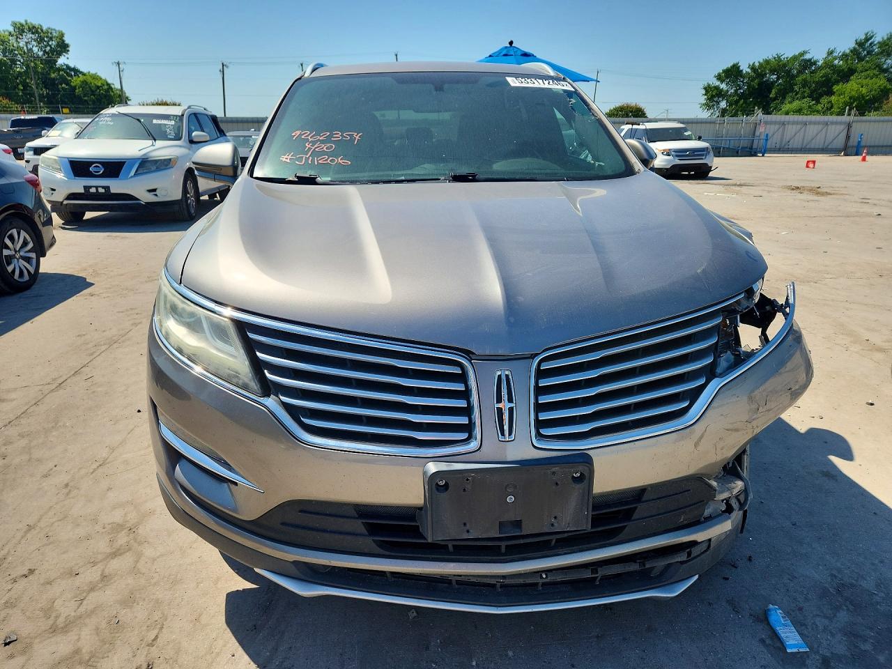 2016 Lincoln Mkc Reserve Серый vin: 5LMCJ3C91GUJ11206