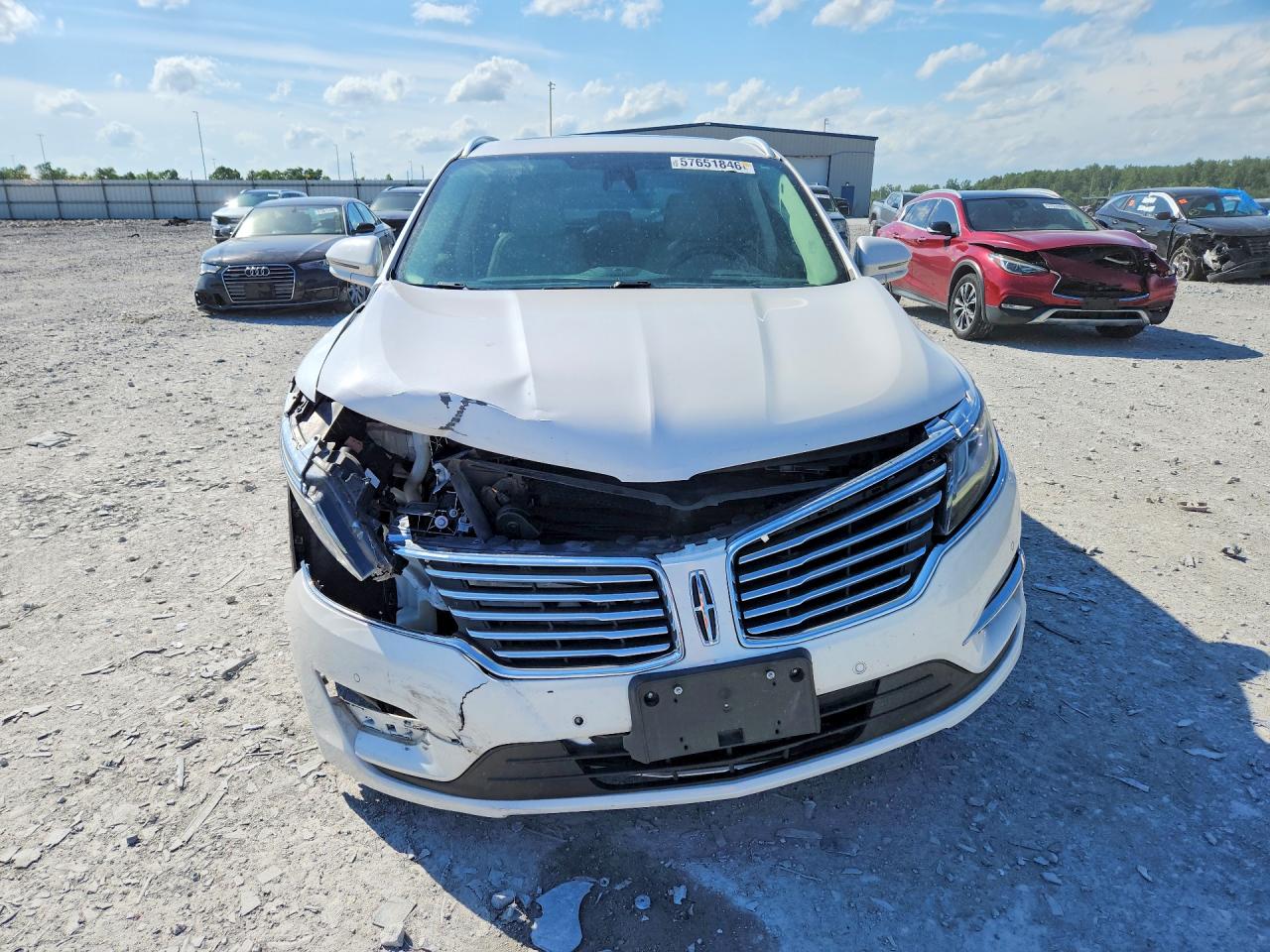 2018 Lincoln Mkc Reserve White vin: 5LMCJ3C96JUL21839