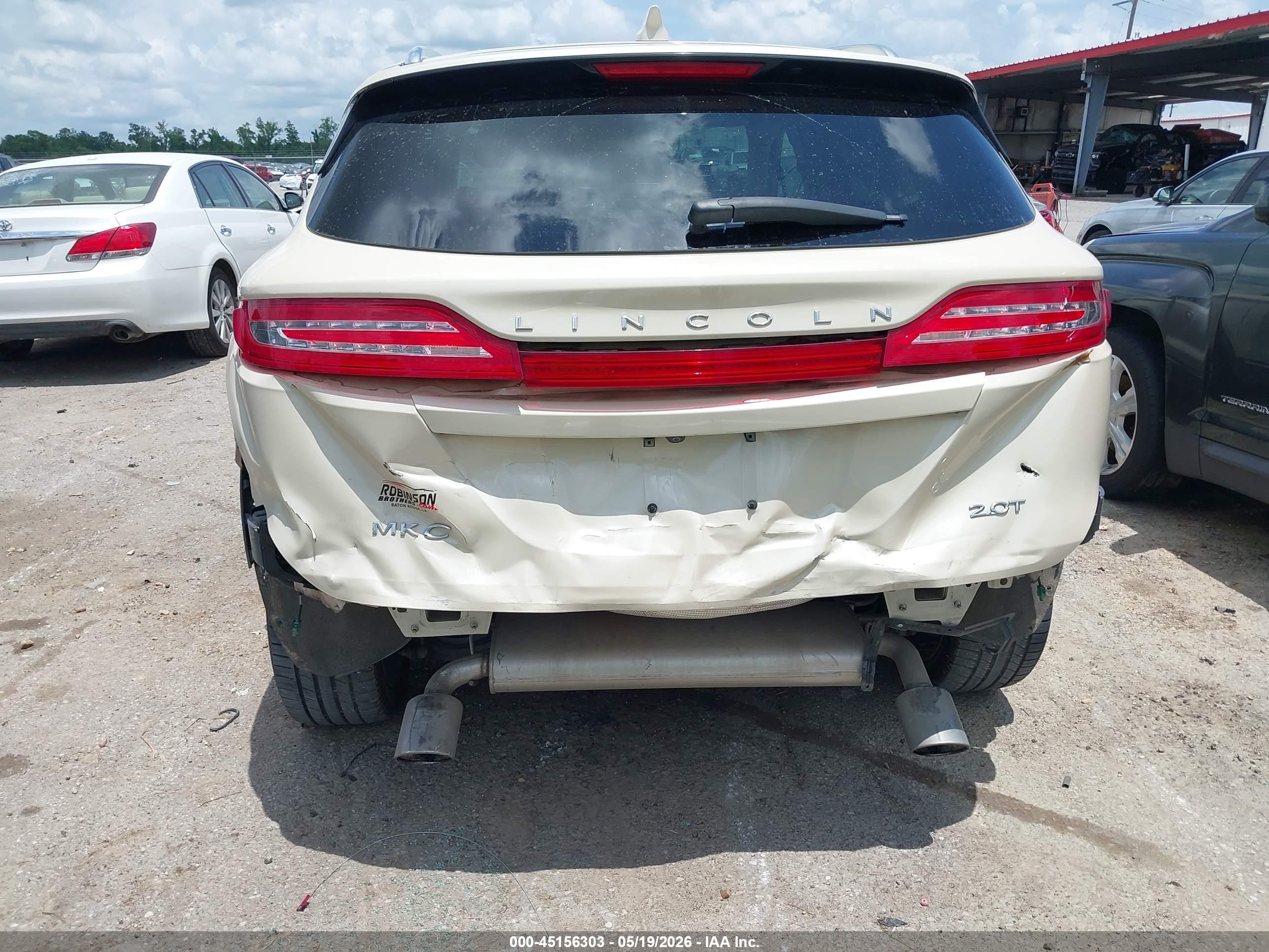 2018 Lincoln Mkc Reserve Beige vin: 5LMCJ3C98JUL01320
