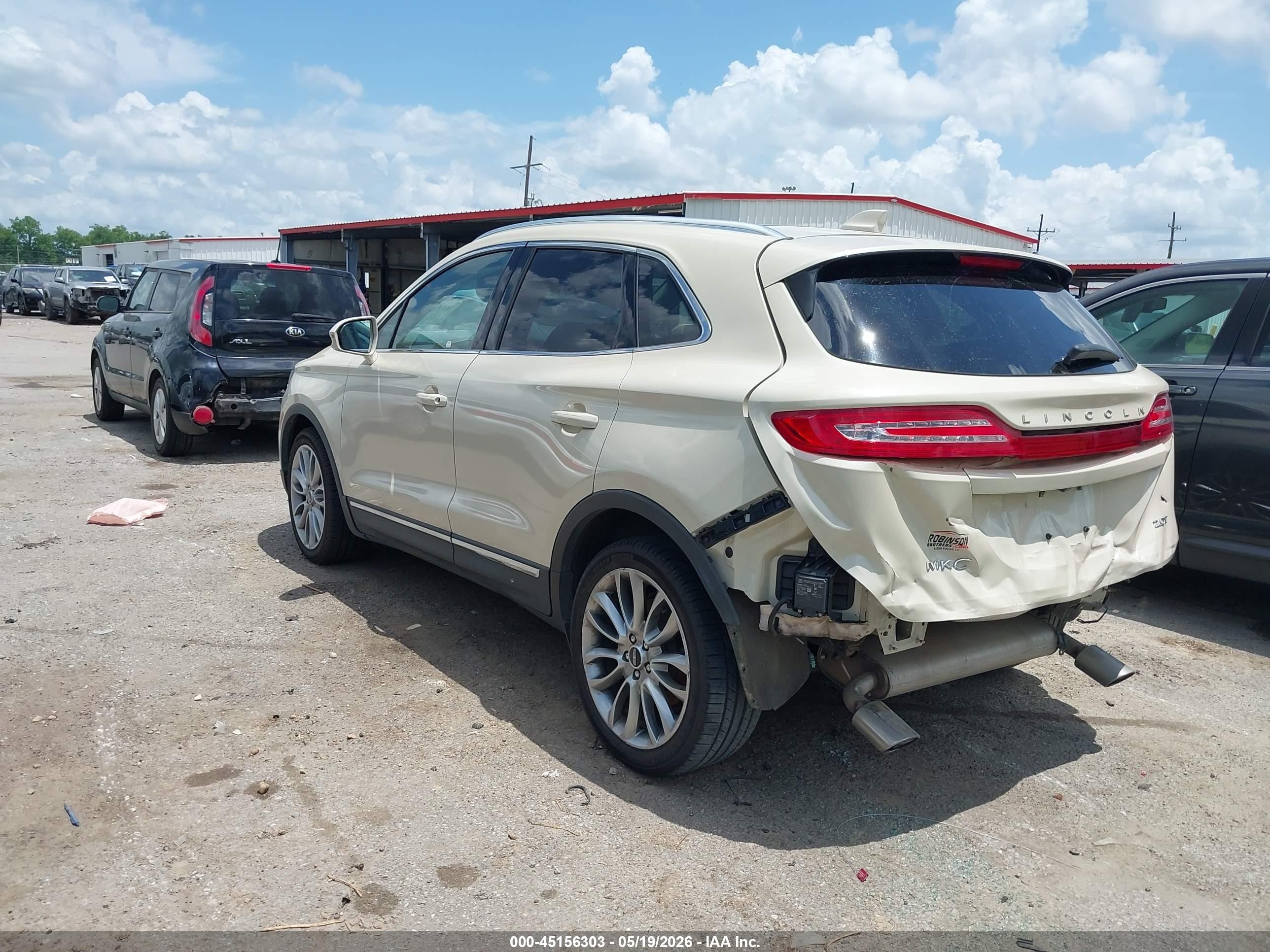 2018 Lincoln Mkc Reserve Beige vin: 5LMCJ3C98JUL01320