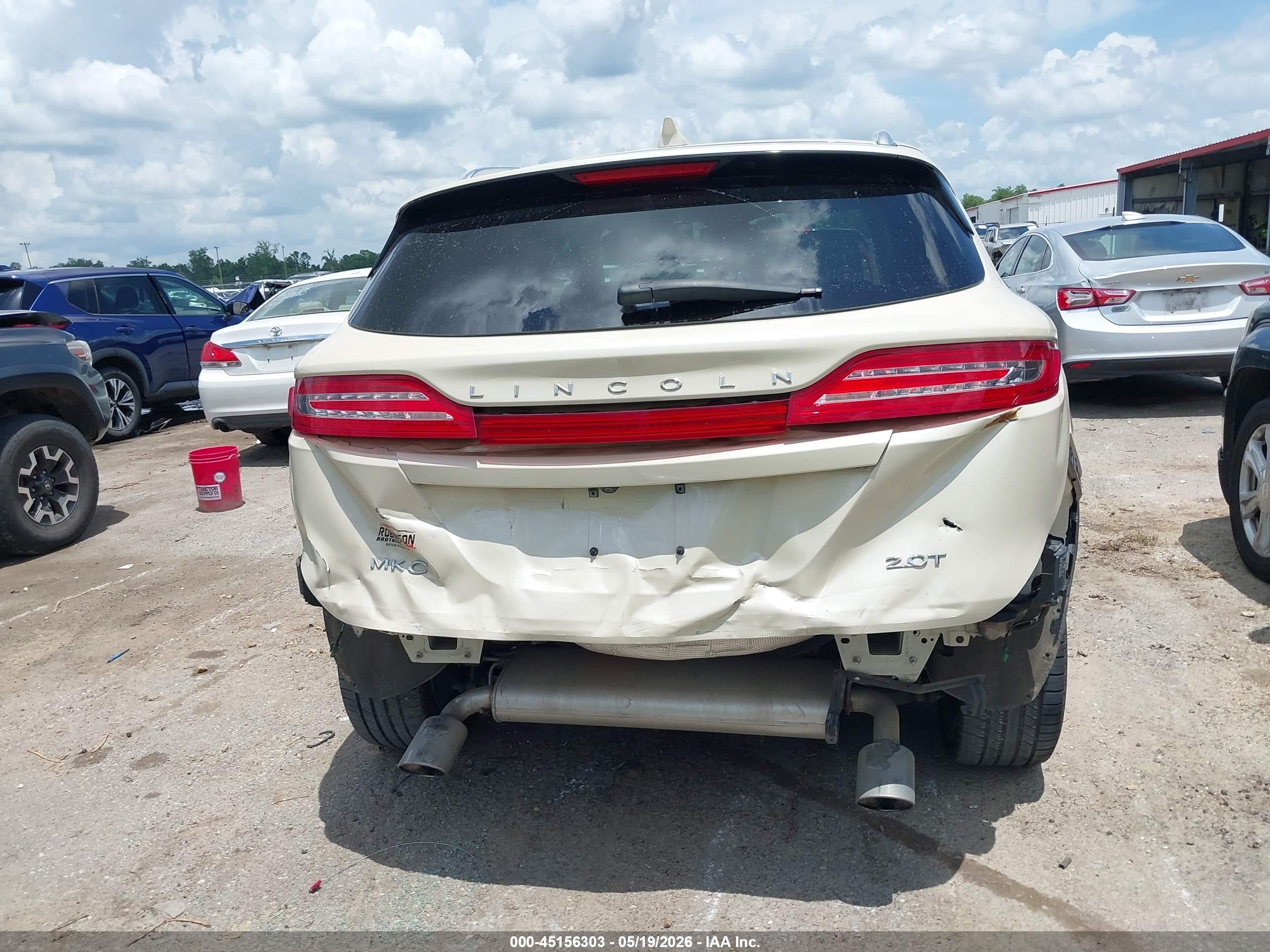 2018 Lincoln Mkc Reserve Beige vin: 5LMCJ3C98JUL01320