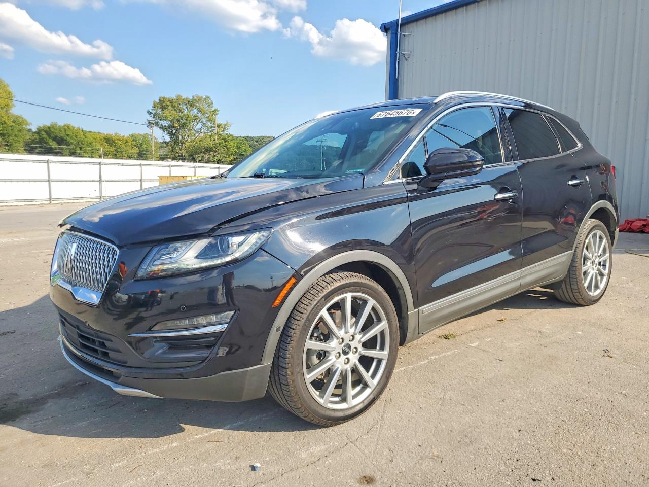 2019 Lincoln Mkc Reserve Black vin: 5LMCJ3C98KUL02212