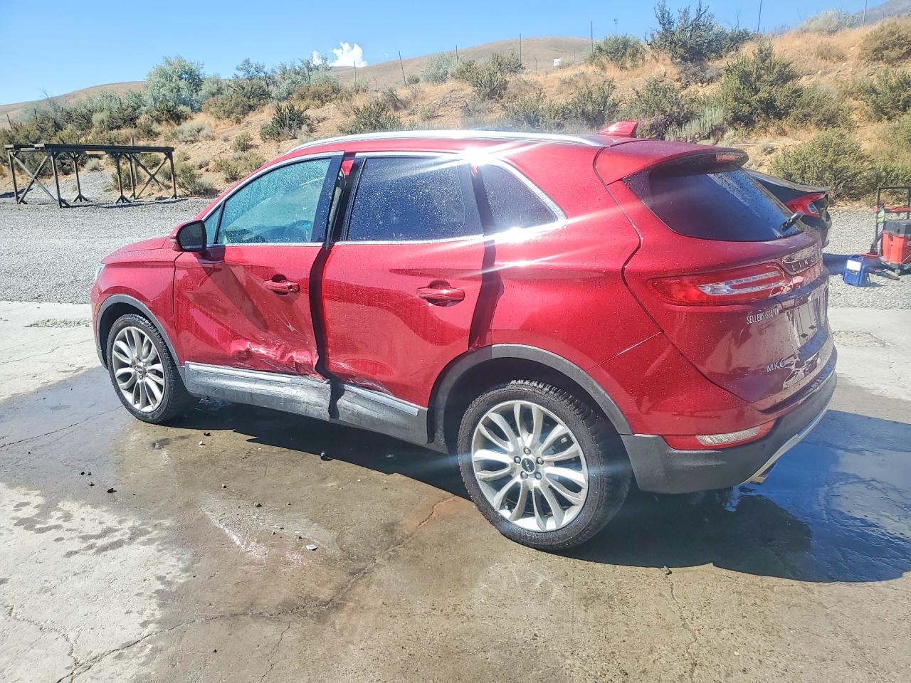 2017 Lincoln Mkc Reserve Burgundy vin: 5LMCJ3C99HUL11283