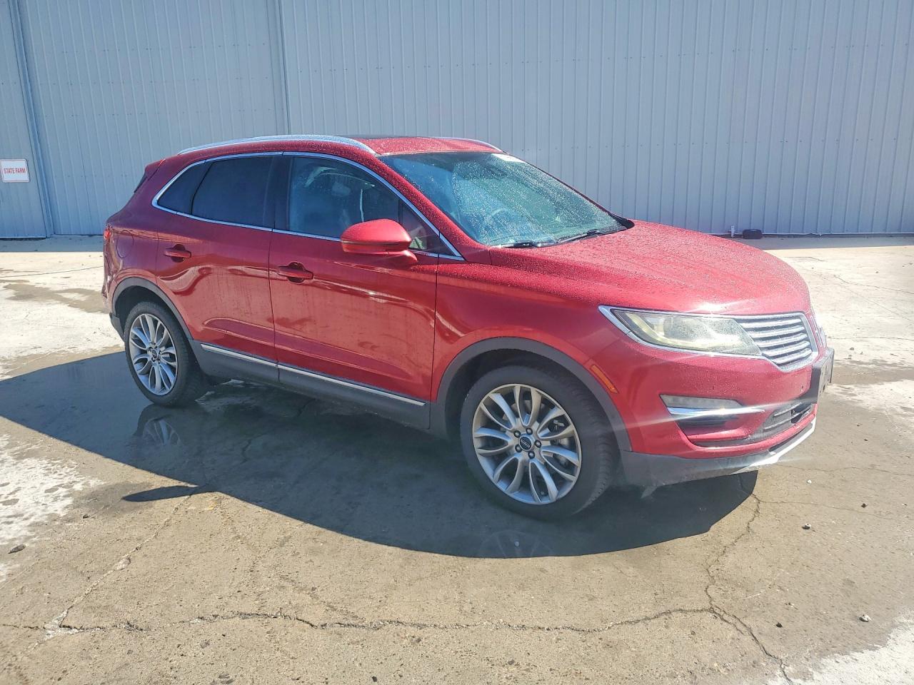 2017 Lincoln Mkc Reserve Burgundy vin: 5LMCJ3C99HUL11283