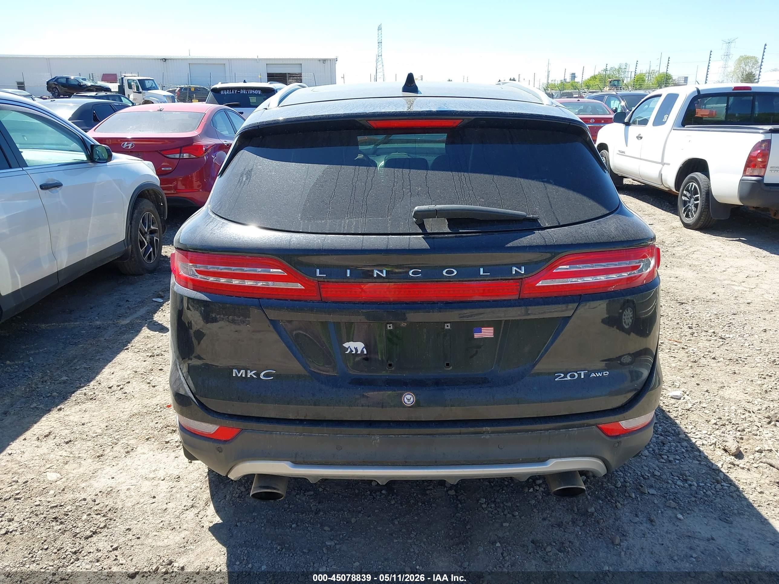 2017 Lincoln Mkc Reserve Black vin: 5LMCJ3D93HUL69047