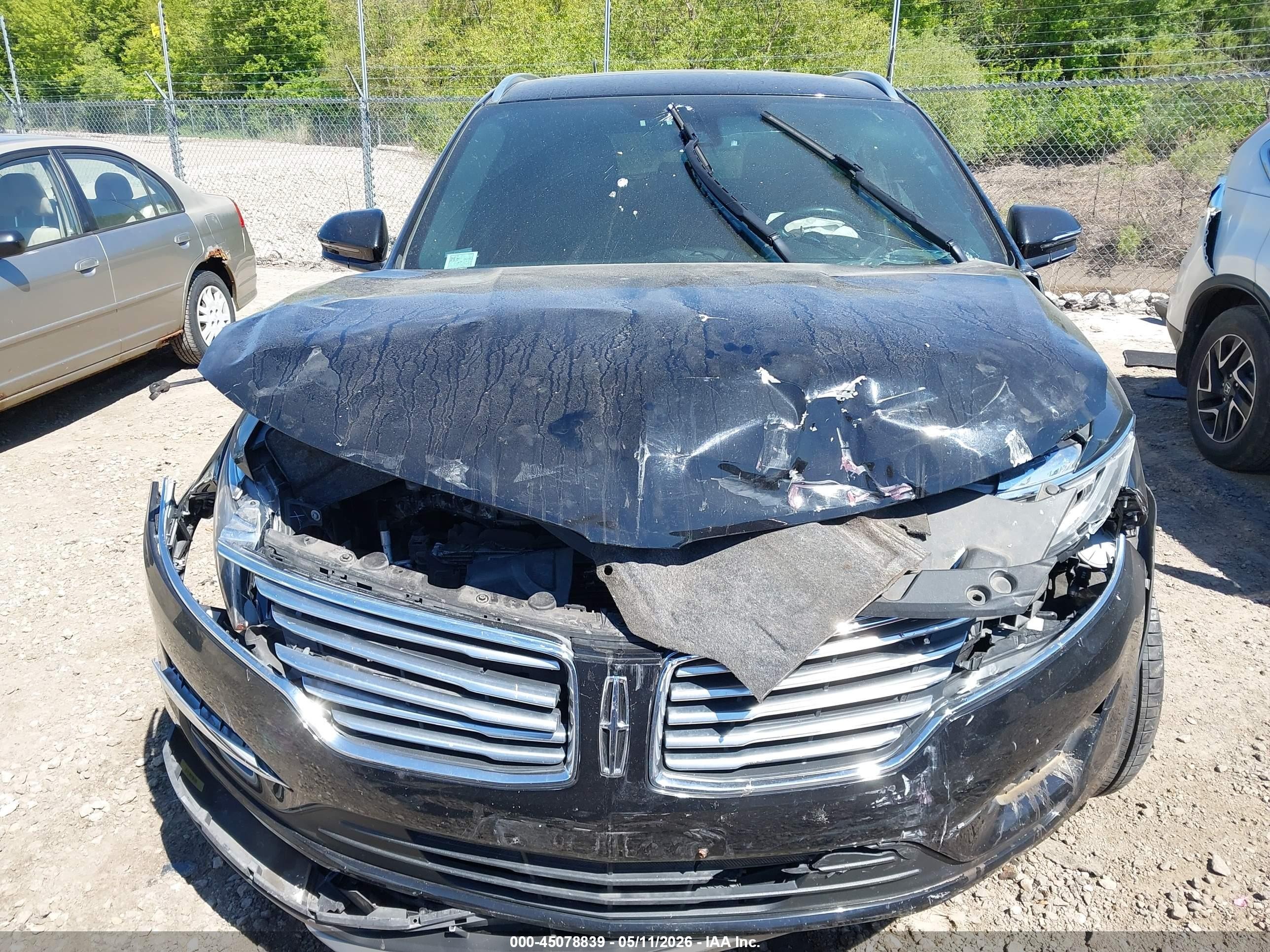 2017 Lincoln Mkc Reserve Black vin: 5LMCJ3D93HUL69047