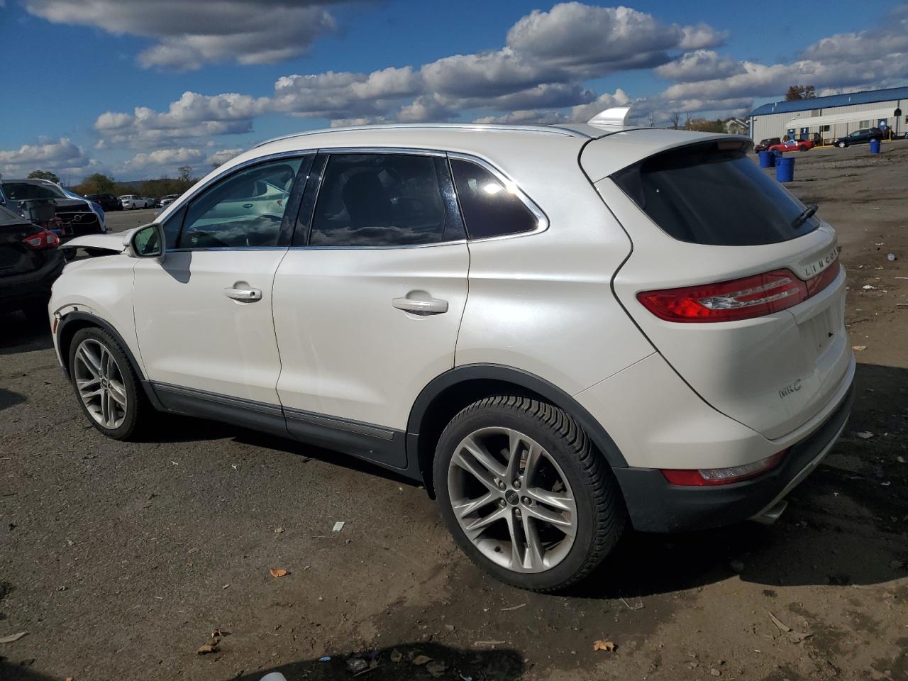2018 Lincoln Mkc Reserve Белый vin: 5LMCJ3D96JUL22505
