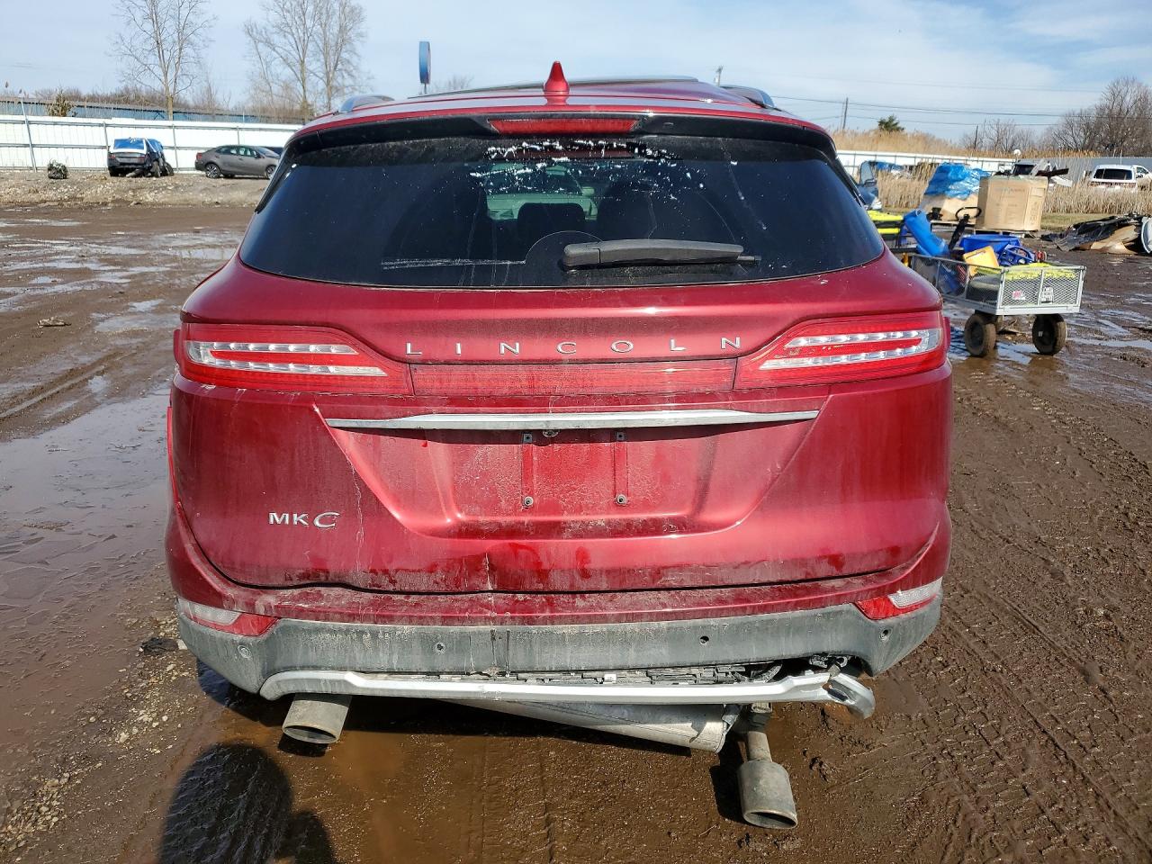 2019 Lincoln Mkc Reserve Red vin: 5LMCJ3D99KUL32463