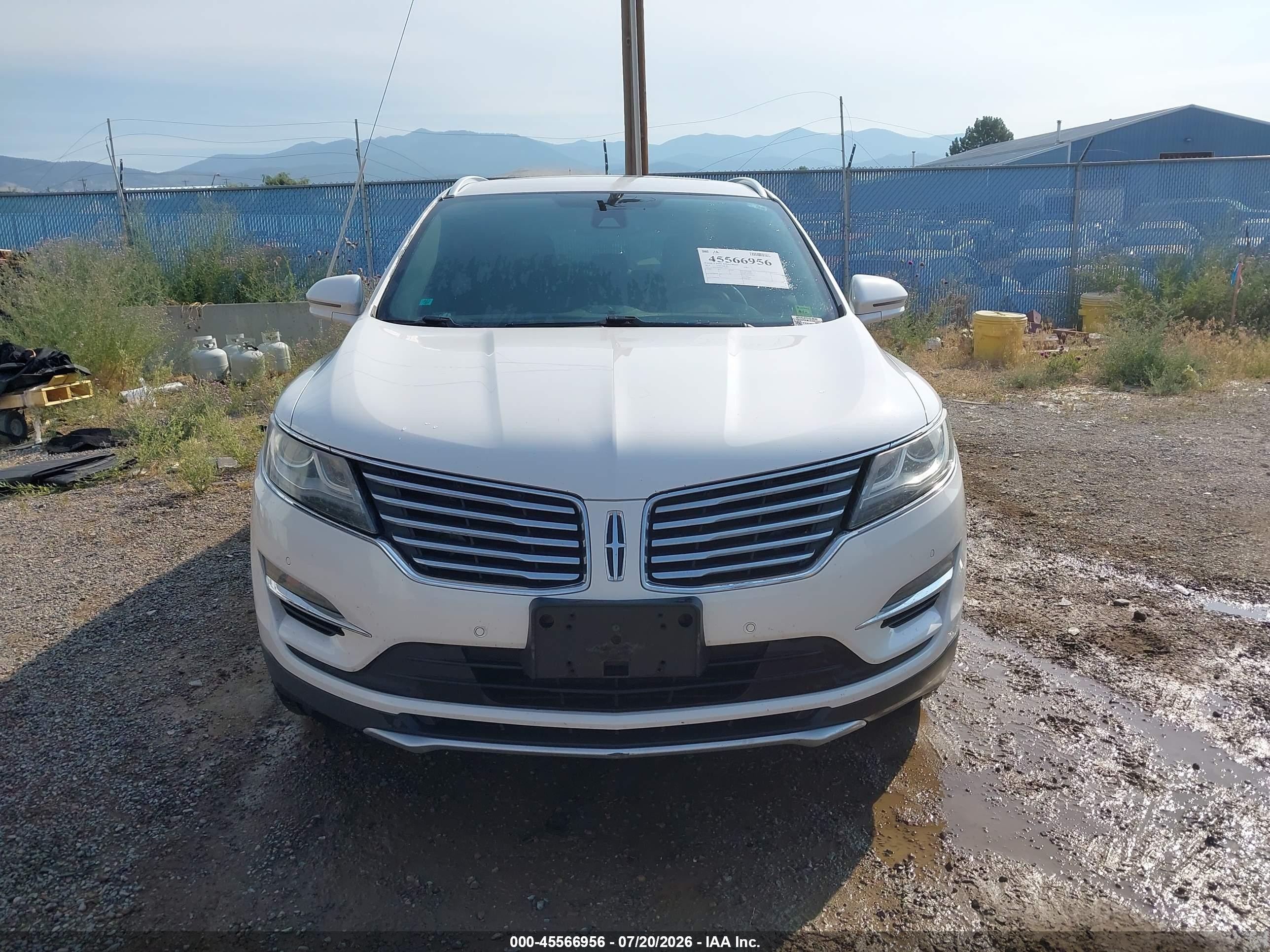 2018 Lincoln Mkc Reserve White vin: 5LMCJ3D9XJUL14617