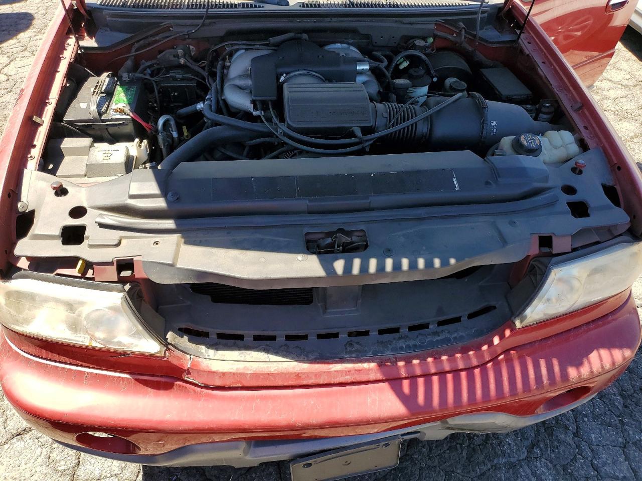 2000 Lincoln Navigator Red vin: 5LMEU27A8YLJ29532