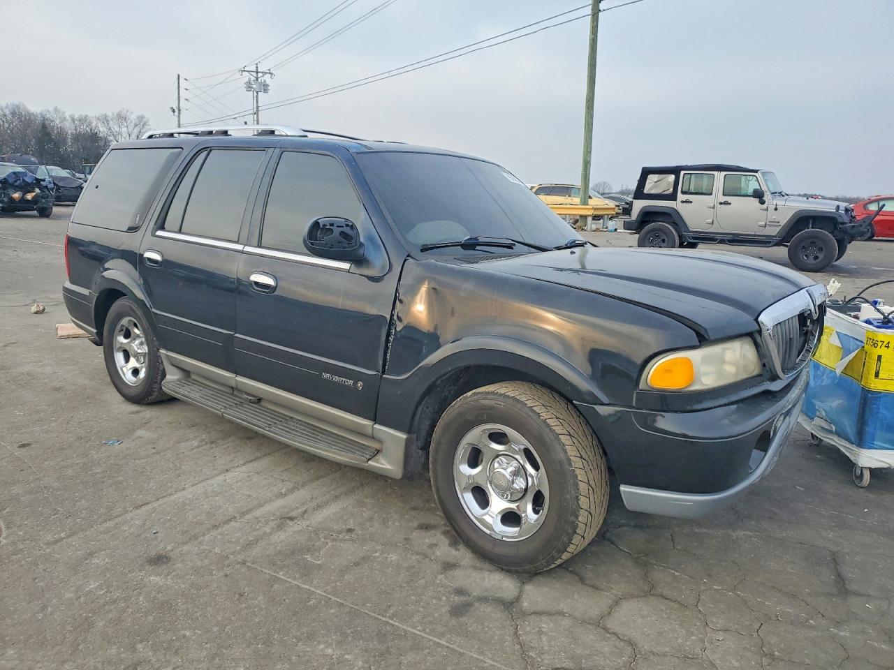 2001 Lincoln Navigator Black vin: 5LMEU27R01LJ09013
