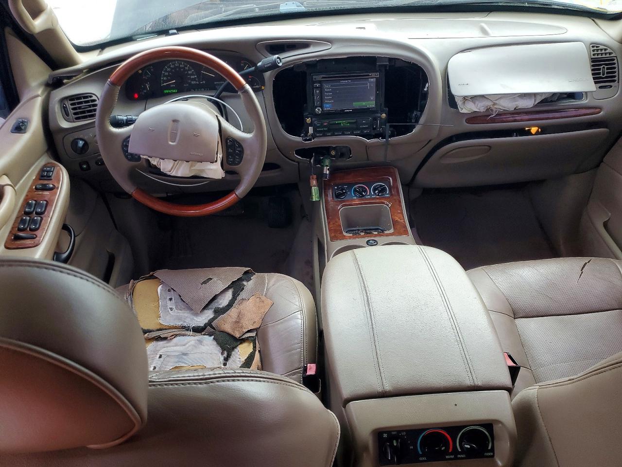 2001 Lincoln Navigator Black vin: 5LMEU27R01LJ09013